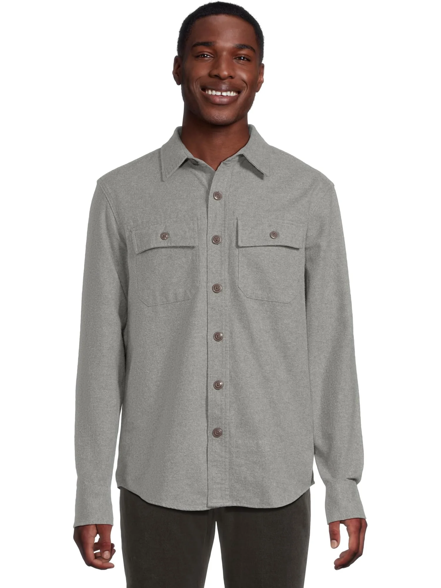 Рубашка L.L.Bean Signature 1933 Chamois Cloth Shirt — 1
