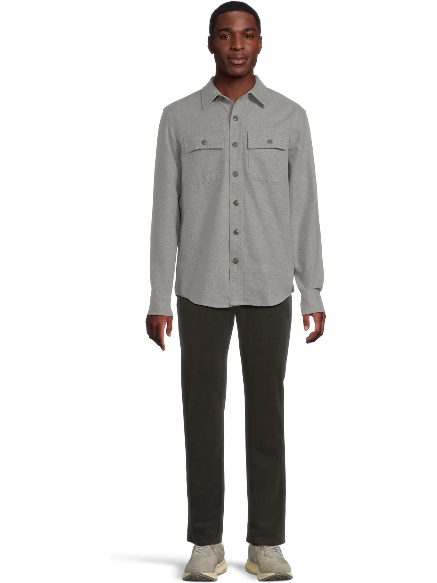 Рубашка L.L.Bean Signature 1933 Chamois Cloth Shirt — 5