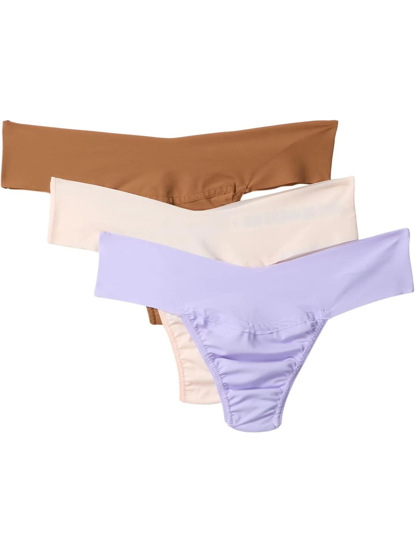 Стринги Hanky Panky BreatheSoft Natural Rise 3-Pack Thong — 1