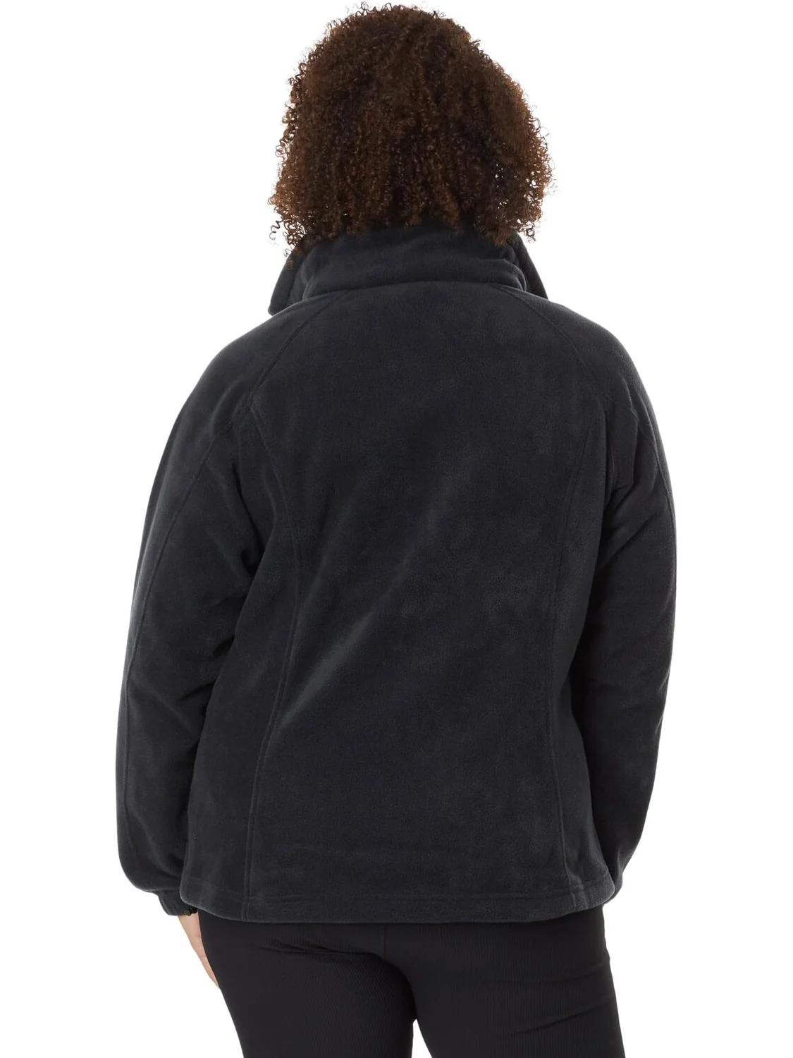 Куртка Plus Size Benton Springs Full Zip Columbia — изображение 2 из 2, черный