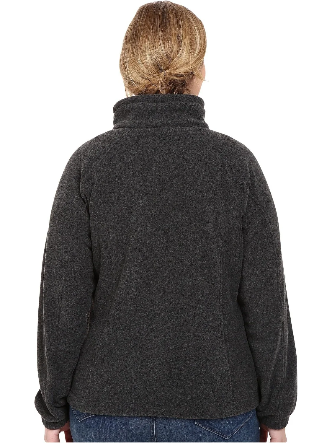 Куртка Plus Size Benton Springs Full Zip Columbia — изображение 3 из 6, темно-серый