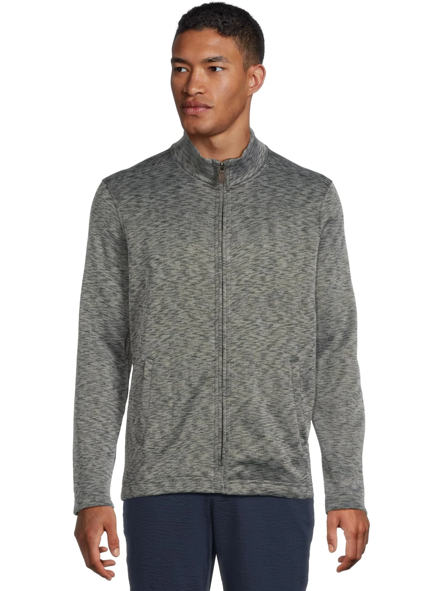 Толстовка Johnston & Murphy Space Dye Full Zip — 1