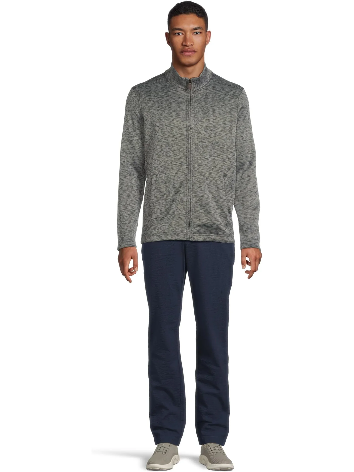 Толстовка Johnston & Murphy Space Dye Full Zip — 5