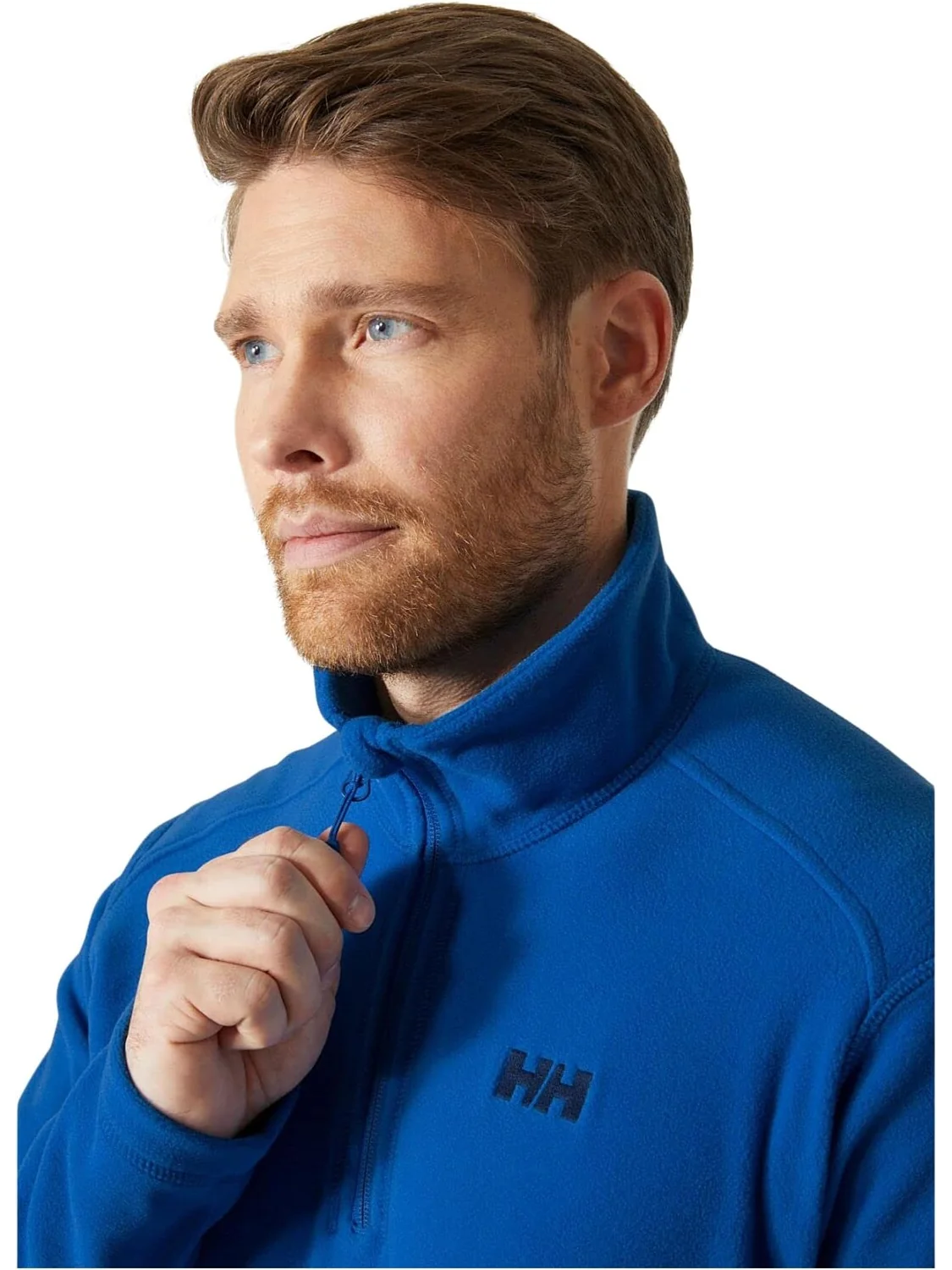 Куртка Daybreaker 1/2 Zip Fleece Helly Hansen — изображение 3 из 3, синий