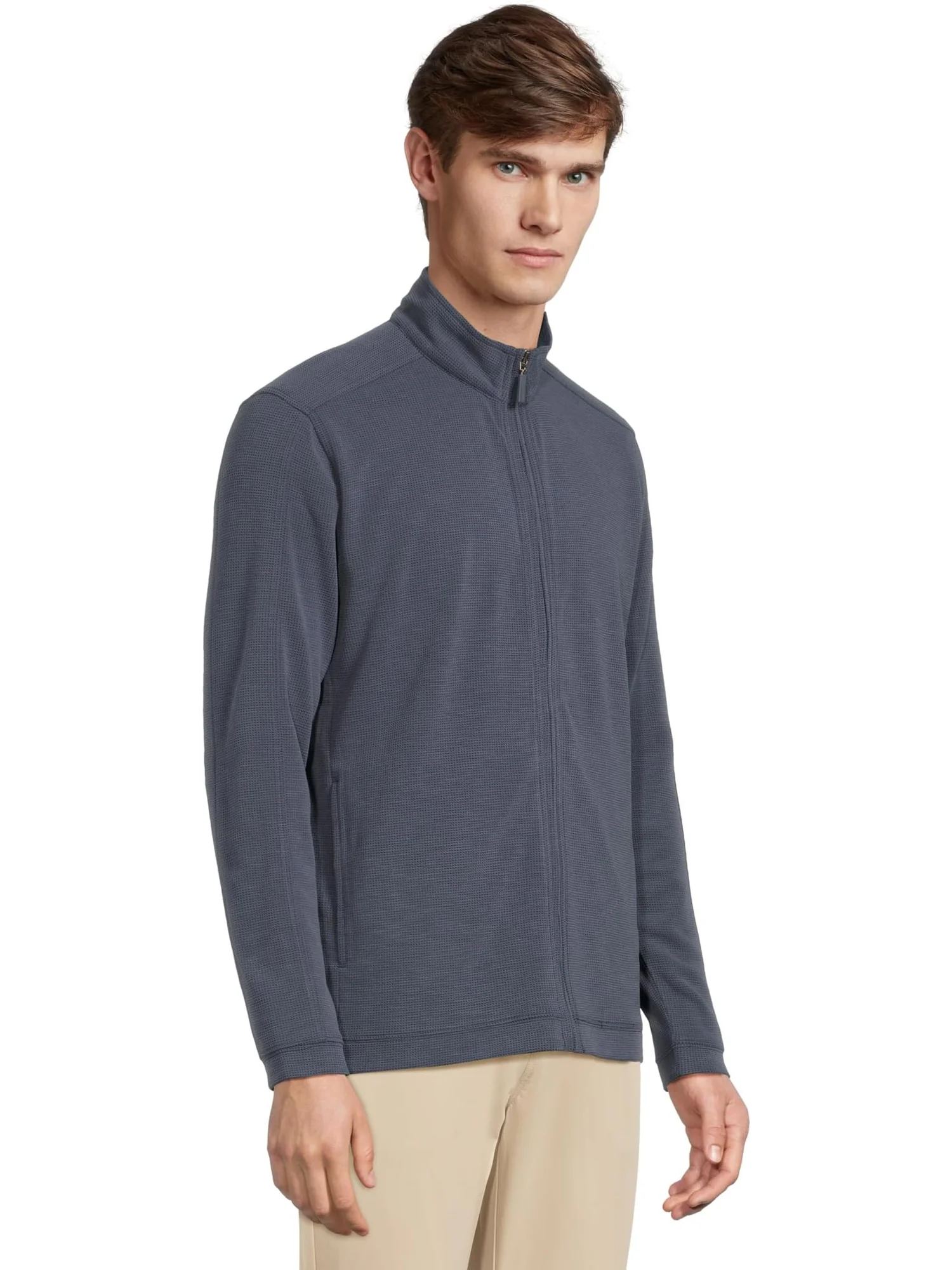 Толстовка Johnston & Murphy Vintage Waffle Full Zip — 2