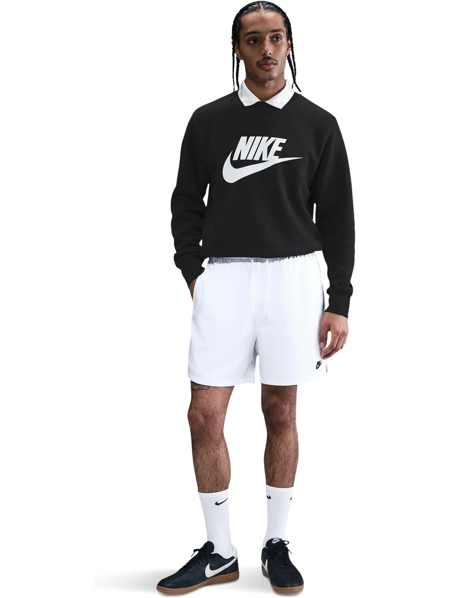 Толстовка Nike Club Brushed Fleece Crew — 1
