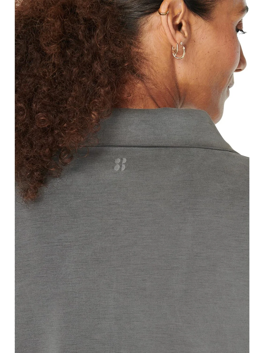 Толстовка Sweaty Betty Sand Wash Funnel Neck Half Zip — 4