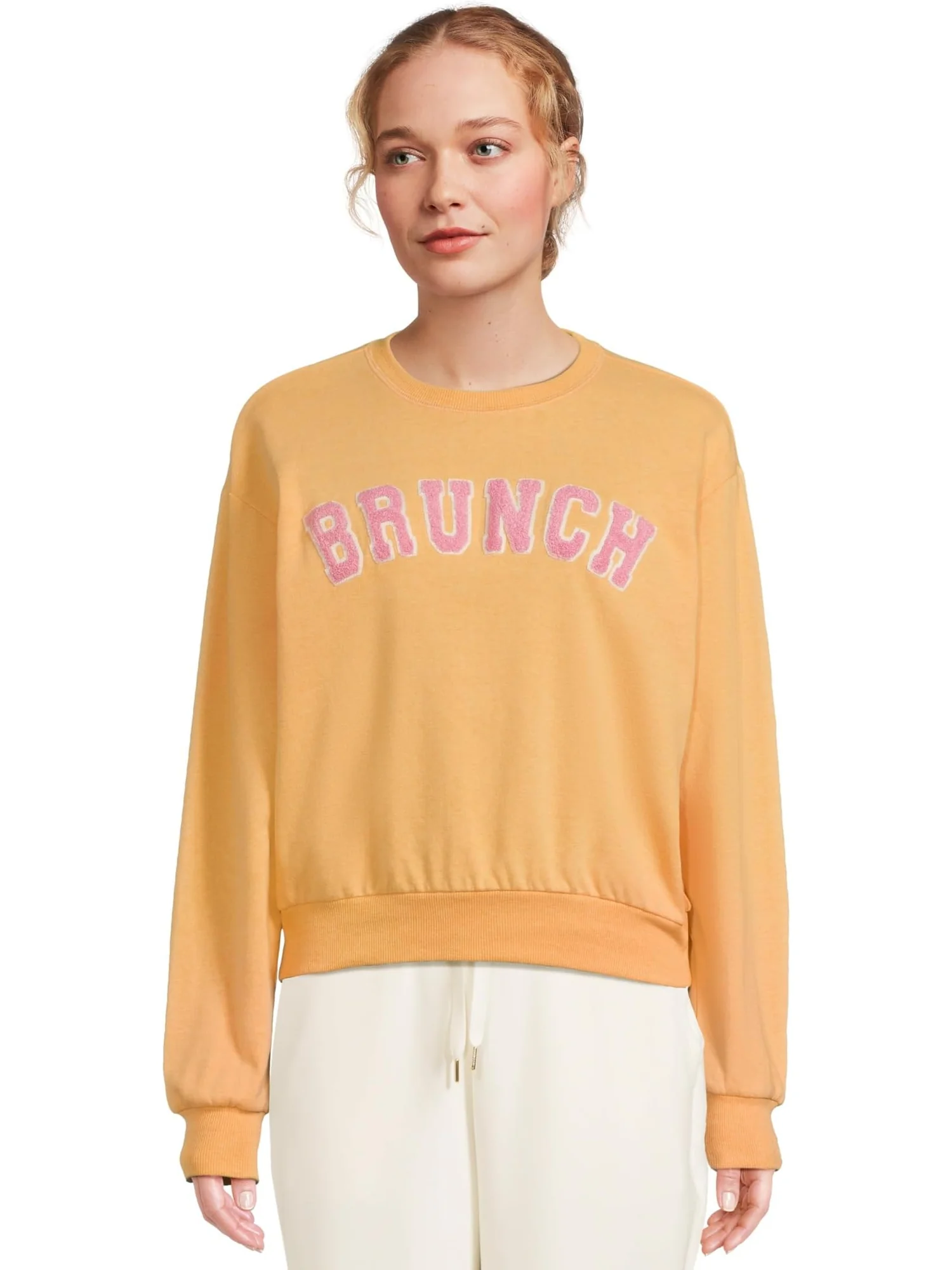 Толстовка P.J. Salvage Long Sleeve Mimosa Me — оранжевый
