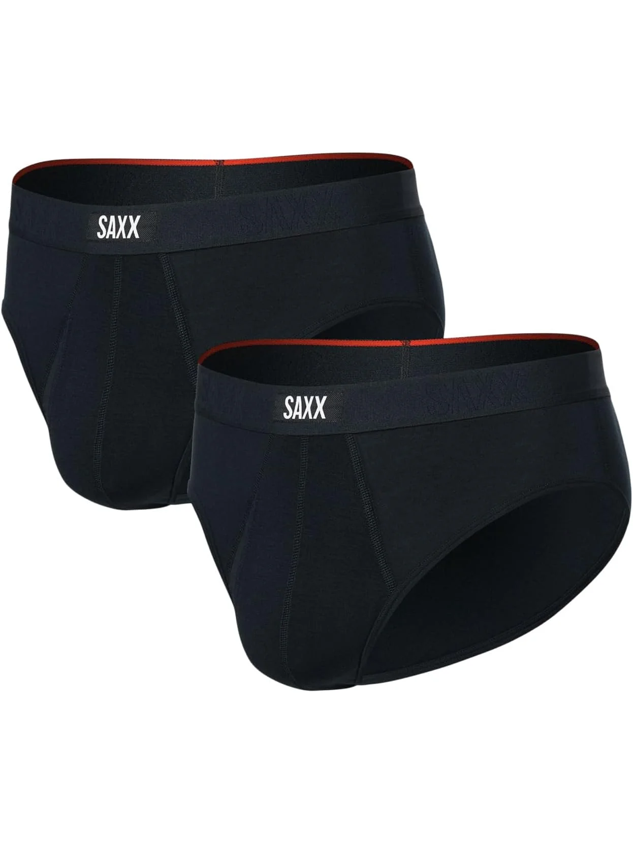 Трусы SAXX UNDERWEAR Vibe Xtra Soft Comfort Brief Fly 2-Pack — 1