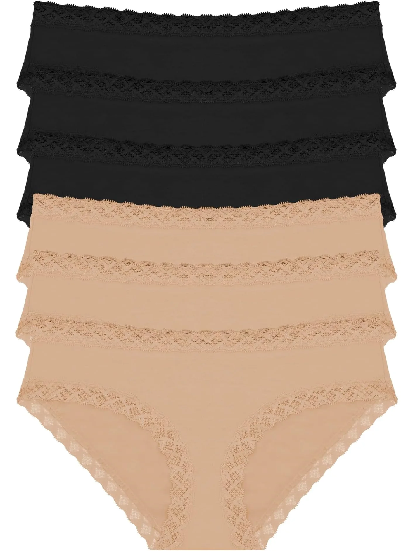 Трусы Natori Bliss Girl Brief 6-Pack — 1