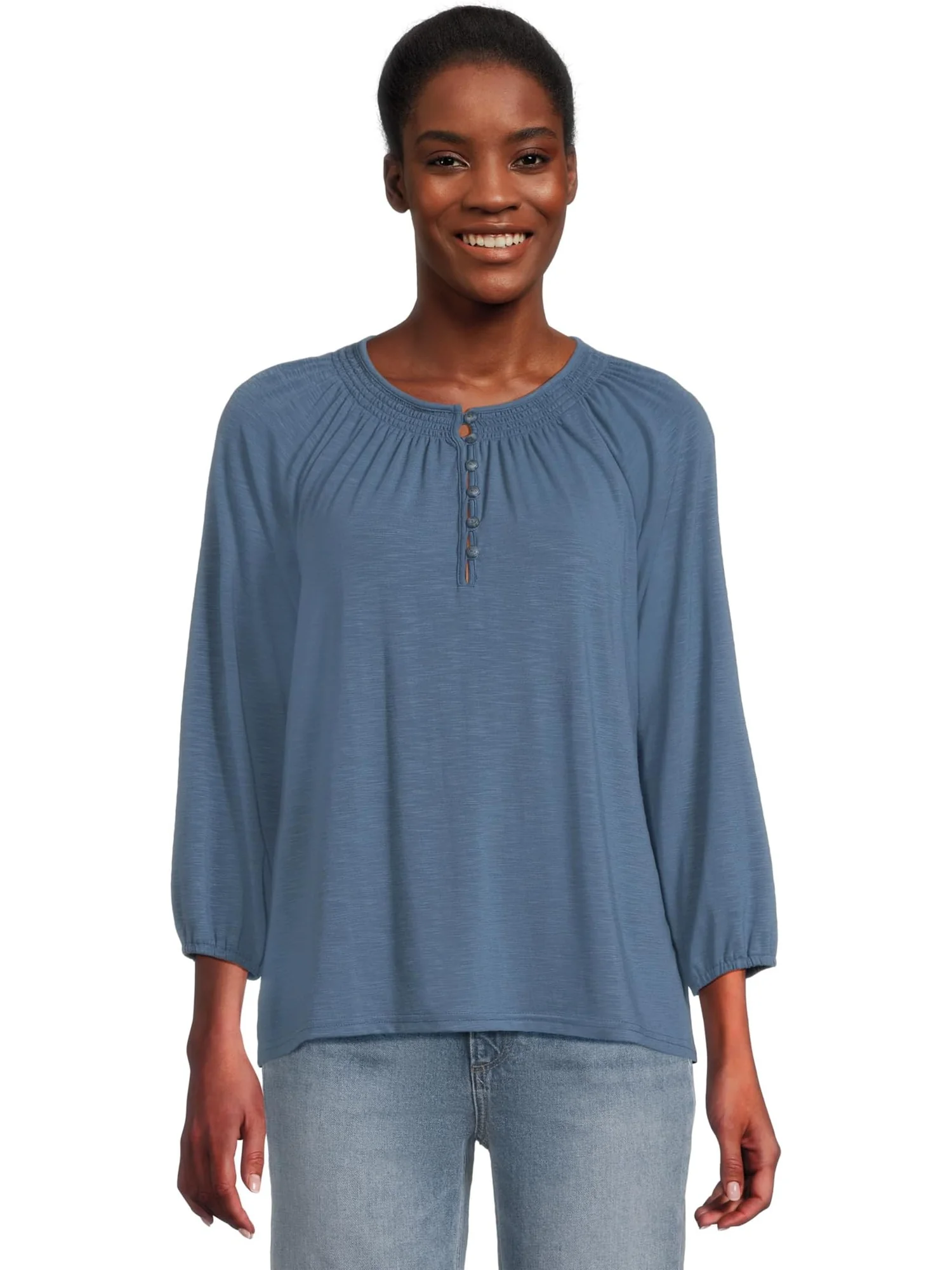 Футболка L.L.Bean Camden Hills Tee Three-Quarter-Sleeve — 1