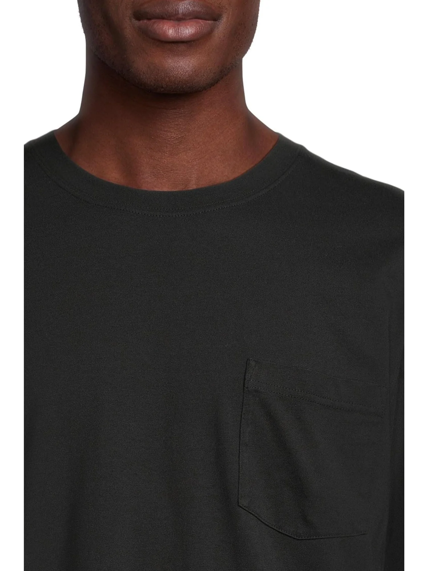 Футболка L.L.Bean Carefree Unshrinkable Tee With Pocket Traditional Fit Long-sleeve — 4