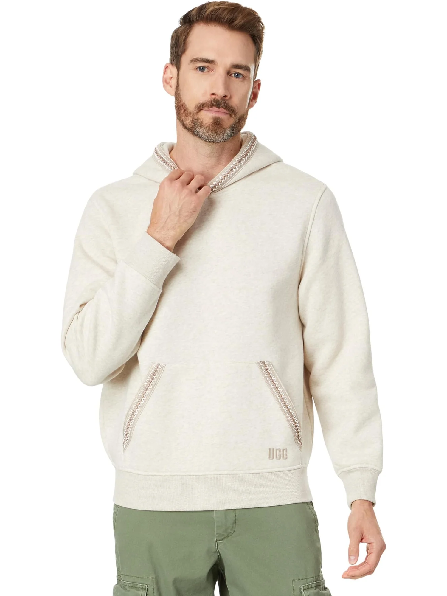 Худи UGG Tasman Hoodie, цвет Caribou Heather — 1