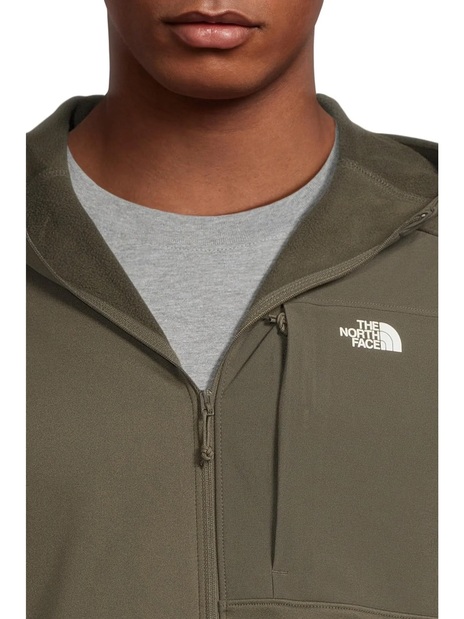 Худи The North Face TNF Performance Fleece Full Zip Hoodie — 4