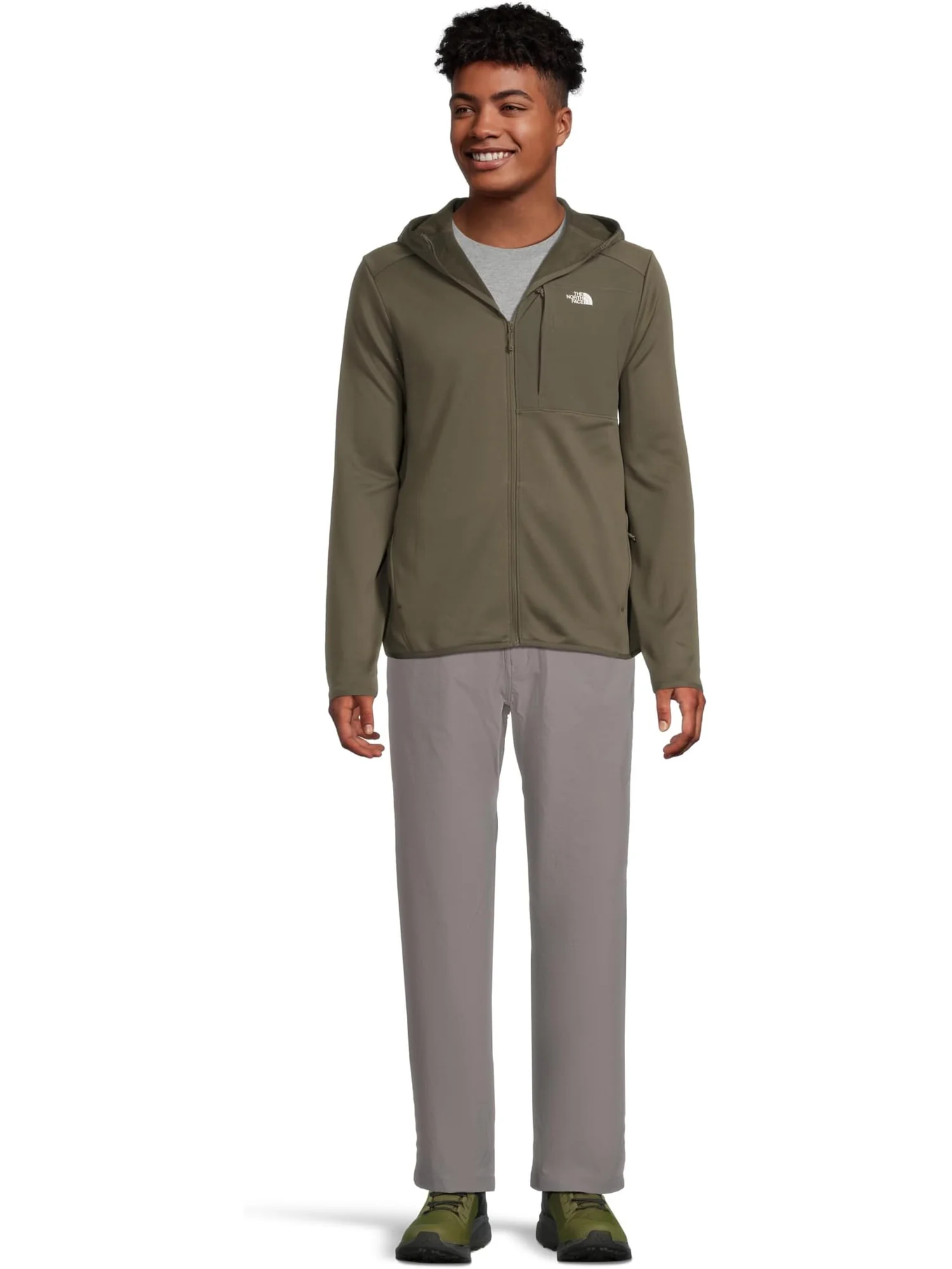Худи The North Face TNF Performance Fleece Full Zip Hoodie — 5
