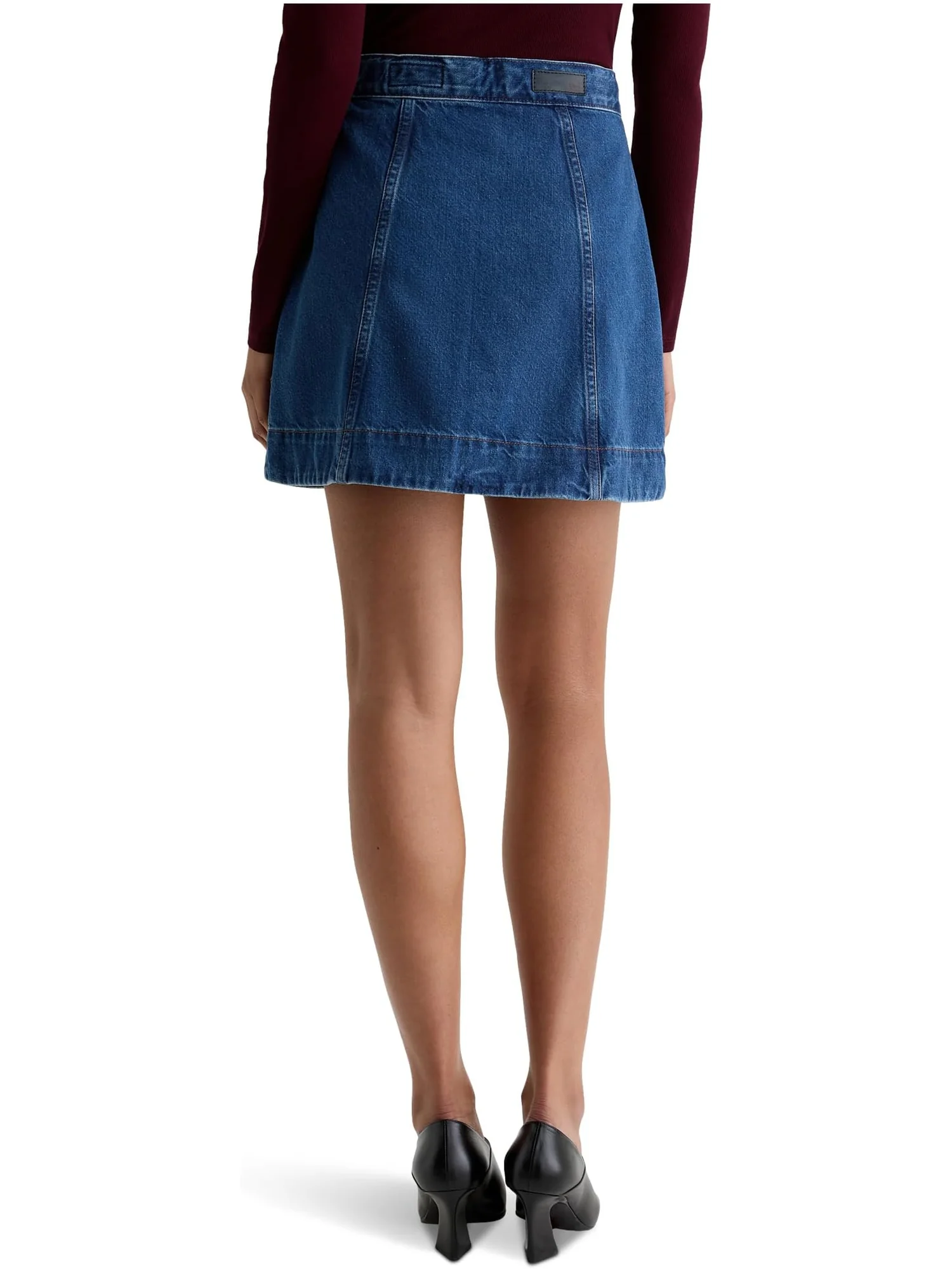 Юбка AG Jeans Evie A Line Mini Skirt, цвет Denali — 2