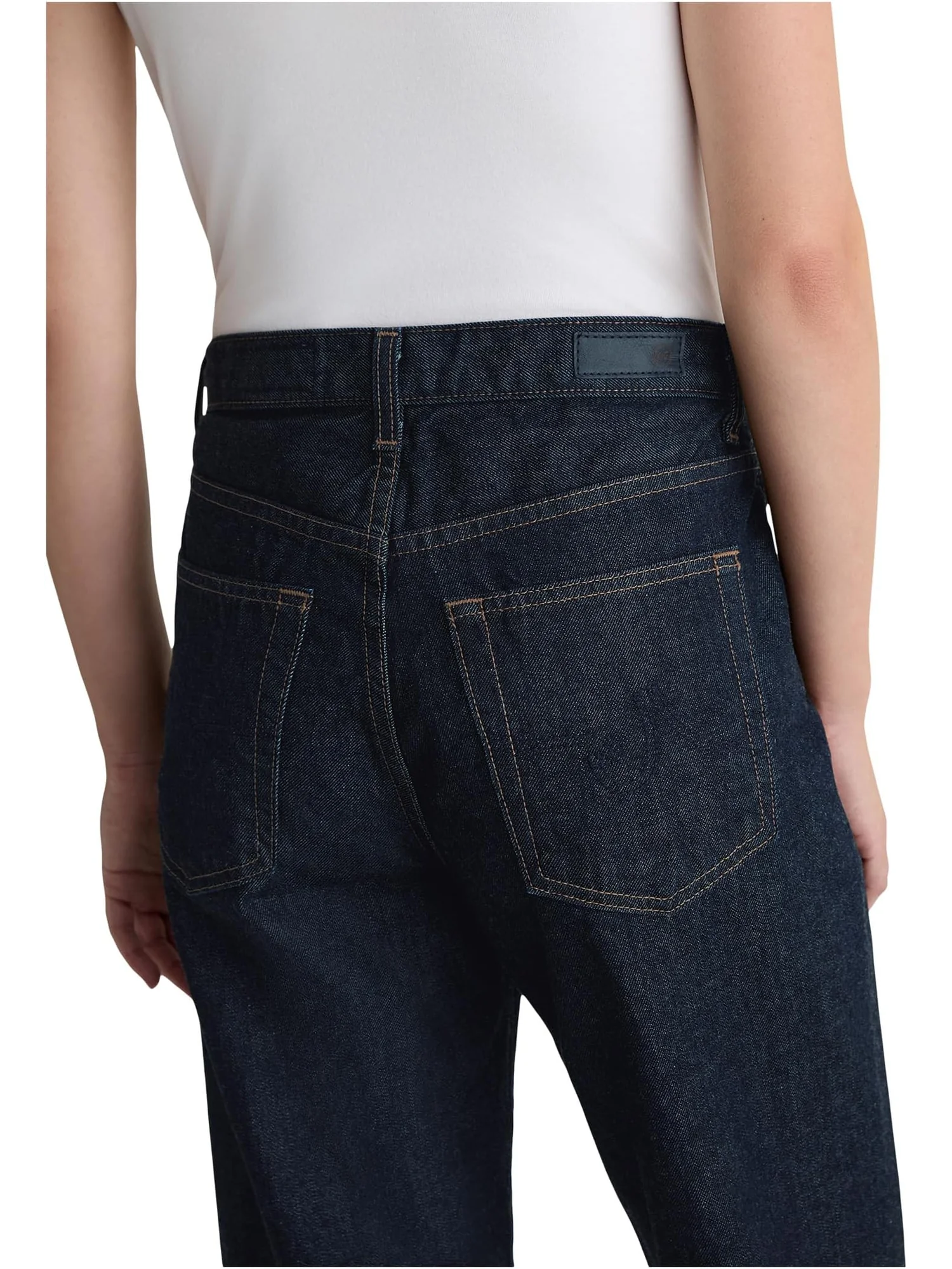 Женские прямые джинсы Brinley средней посадки AG Jeans, Moonrise — 4