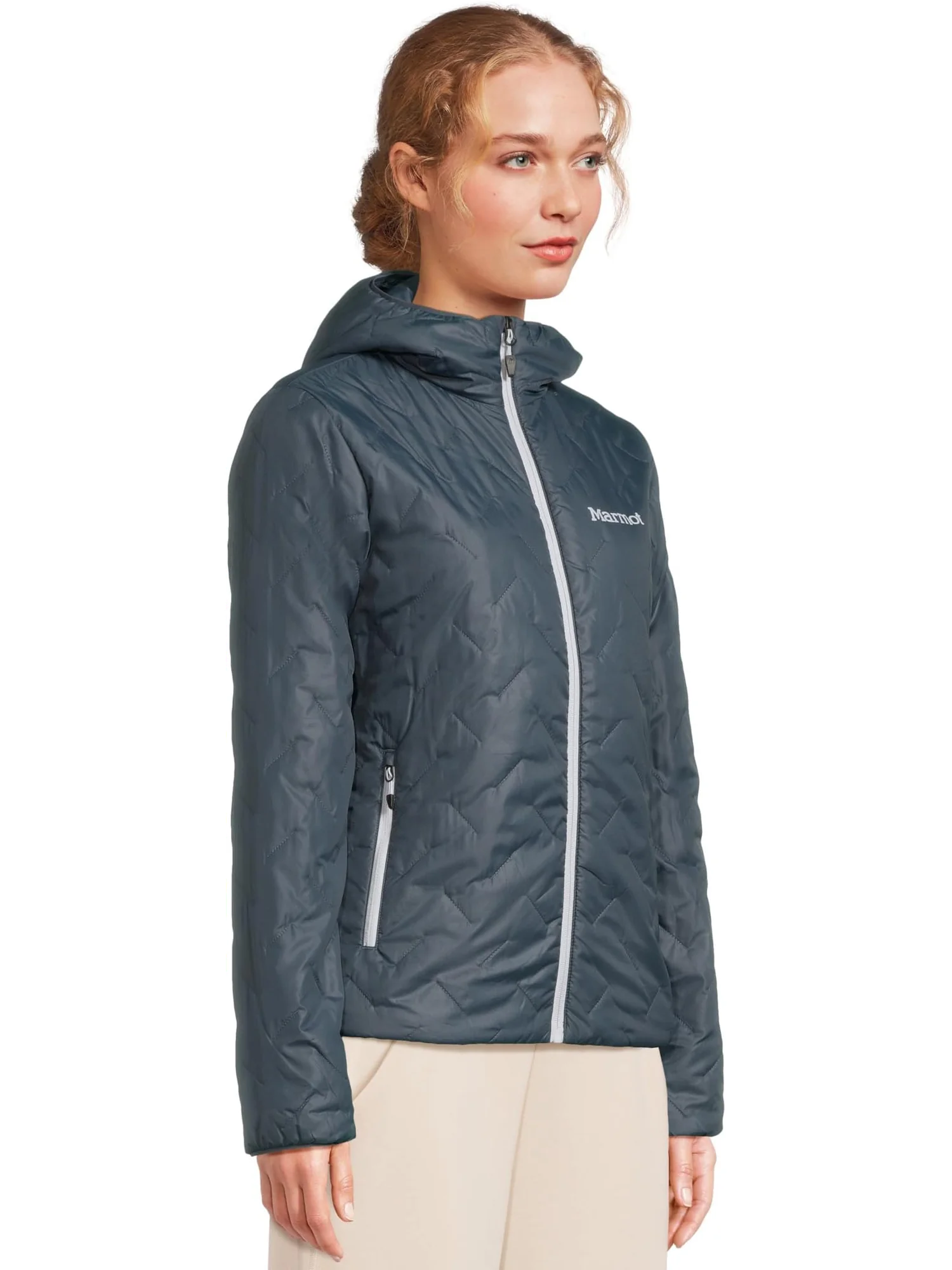 Женская толстовка с капюшоном Monoquilt Marmot — 2