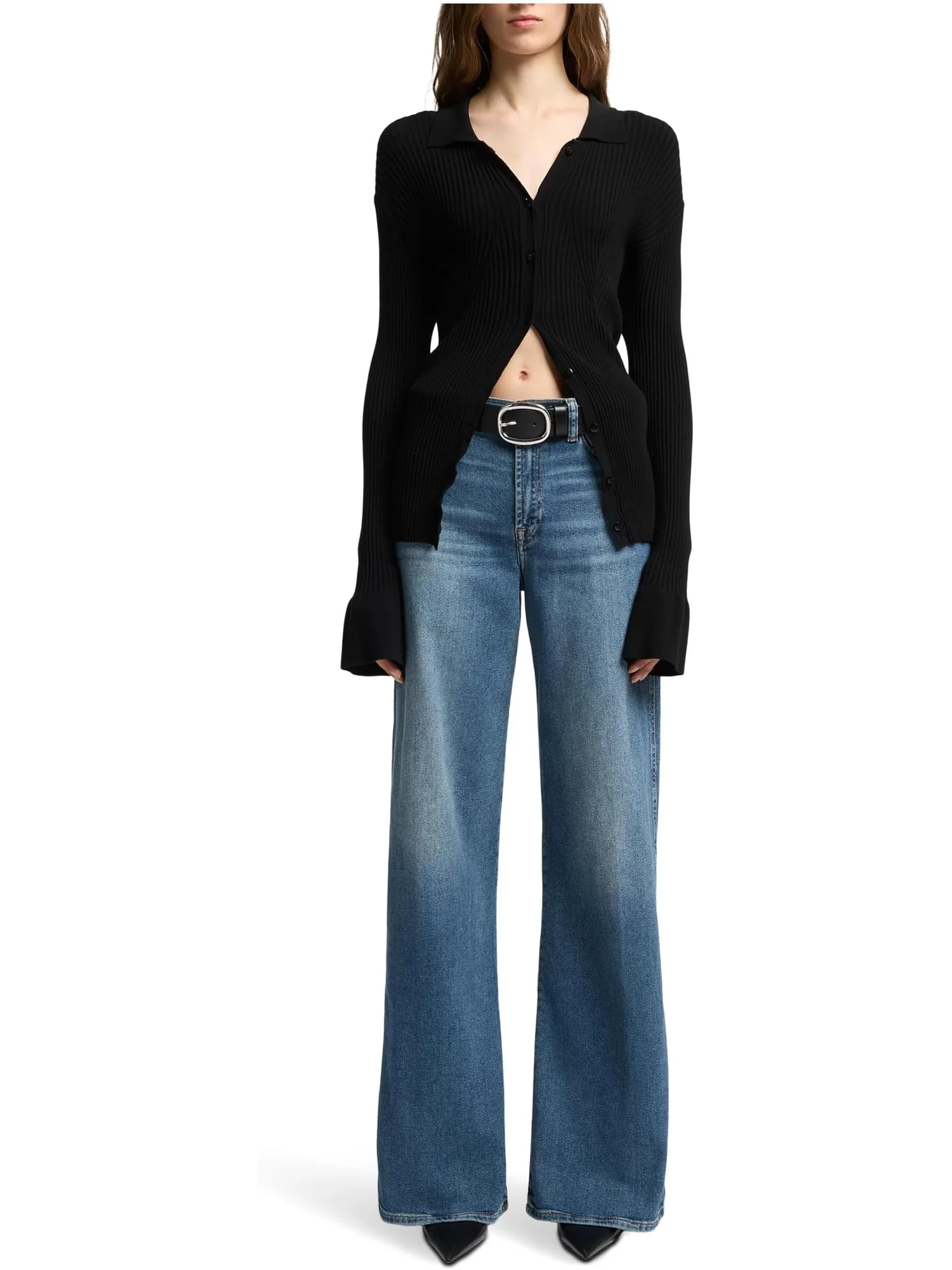 Джинсы 7 For All Mankind Women's Lotta — голубой