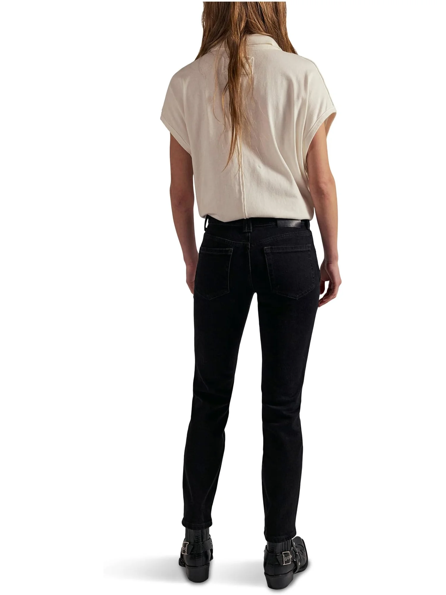 Брюки Free People Women's Oracle Low Rise Slim Stra — 2