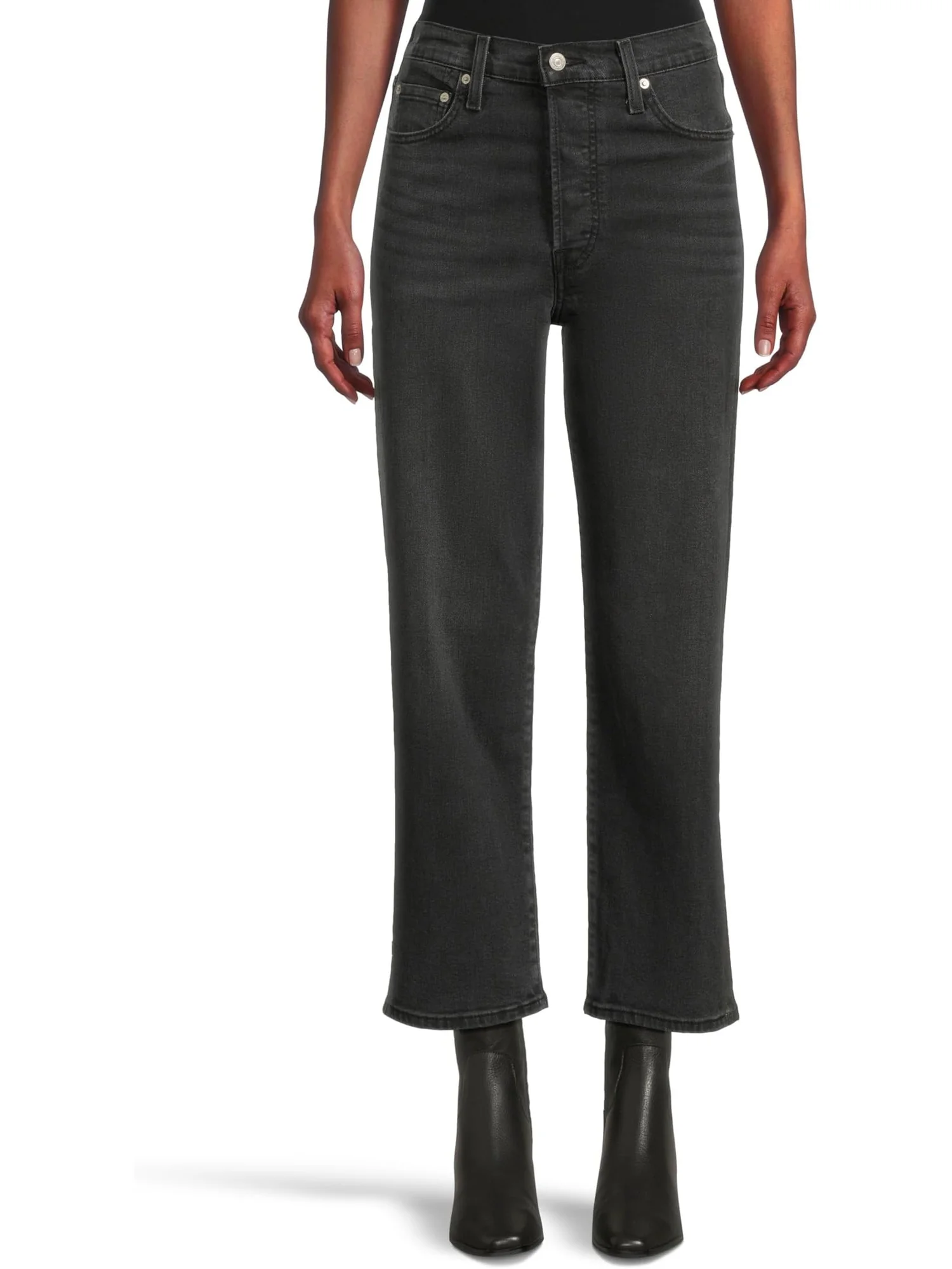 Джинсы Levi's Womens Women's Ribcage Straight Ankle — 1