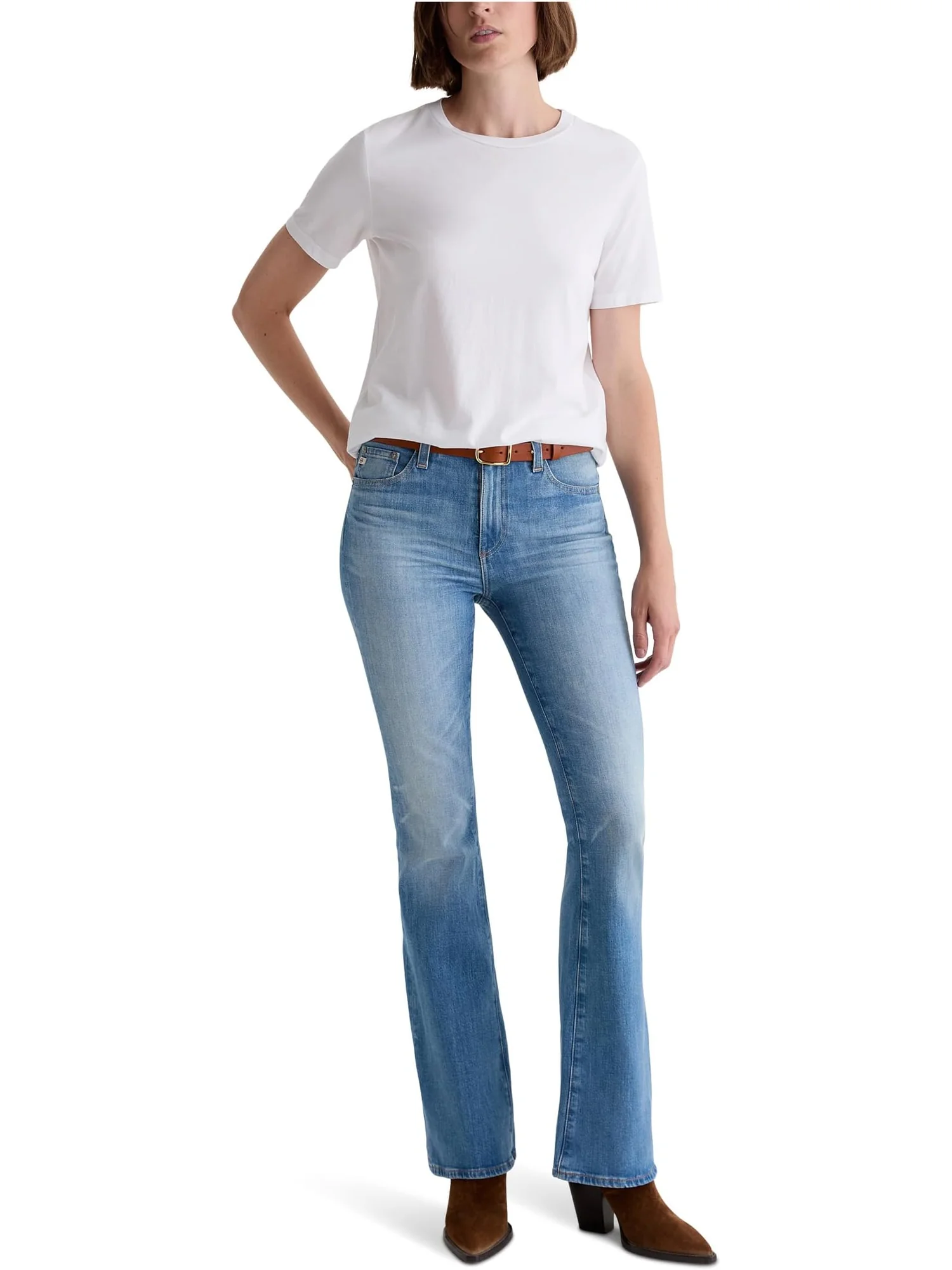 Женские джинсы Farrah со средней посадкой и кроем Bootcut в 18 лет Bisou AG Jeans, 18 Years Bisou — 5