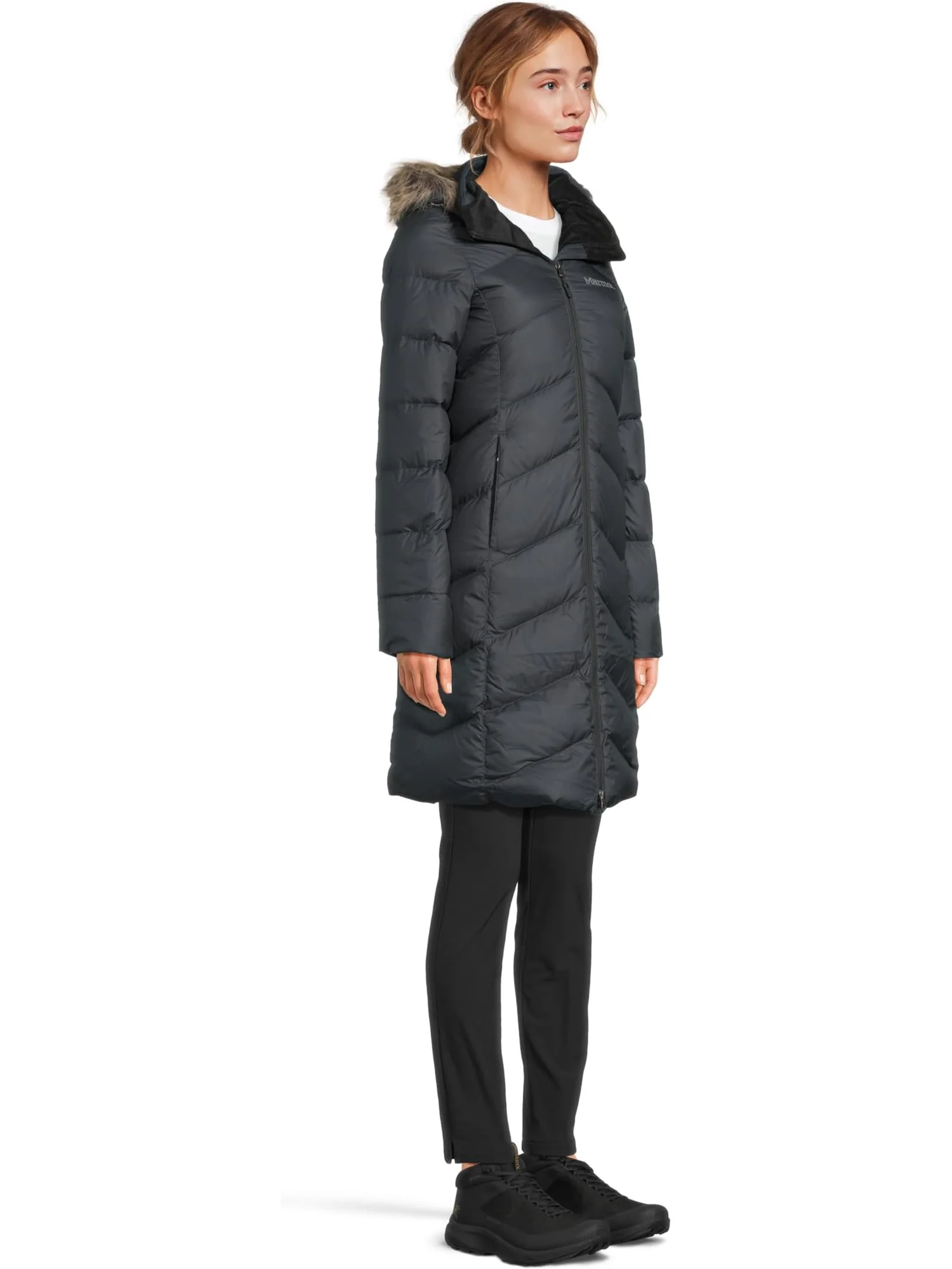 Пальто Marmot Montreaux Coat — изображение 2 из 4, черный