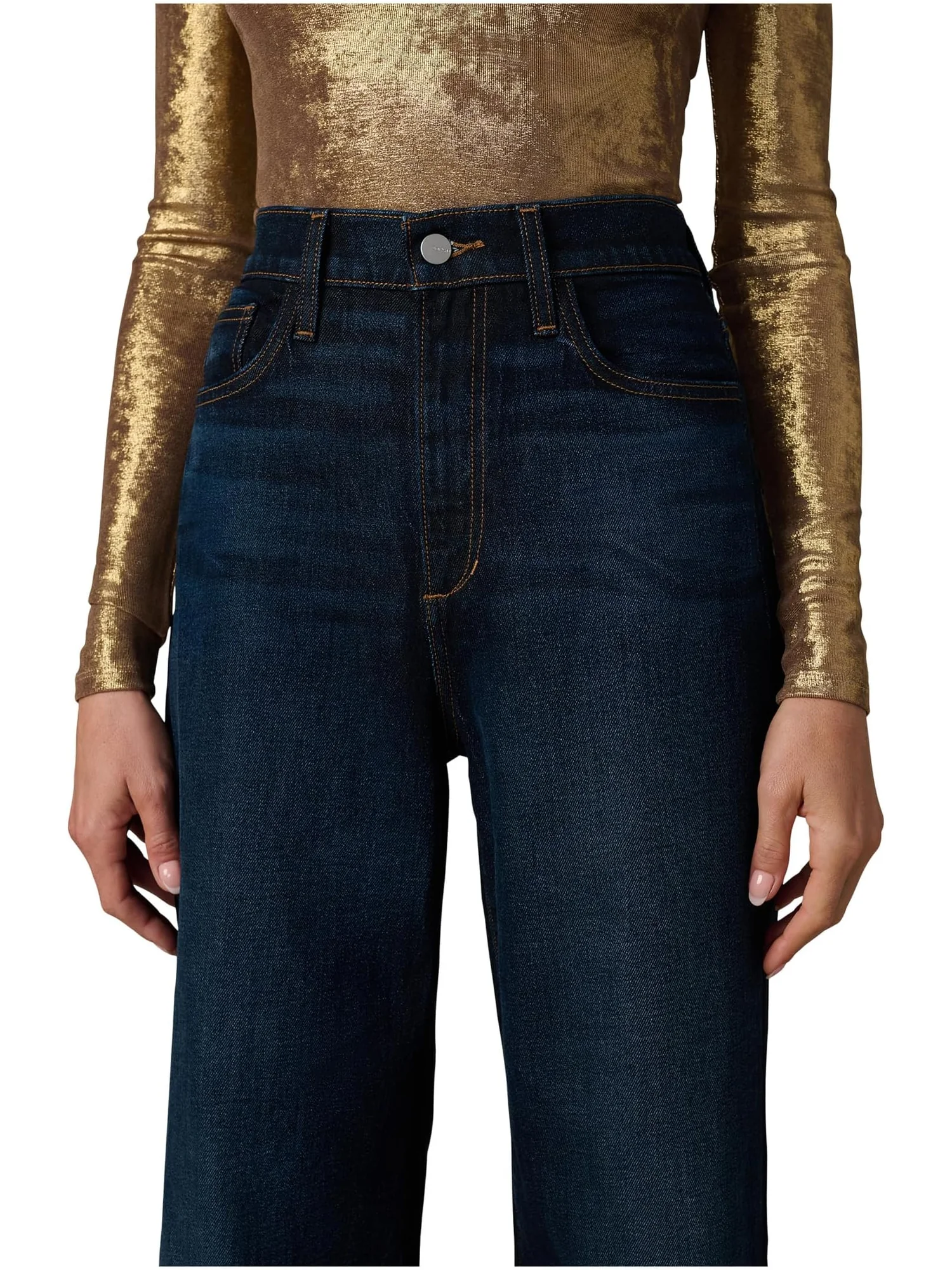 Джинсы Joe's Jeans Women's The Mia Wide Leg 32, Resolute — 3