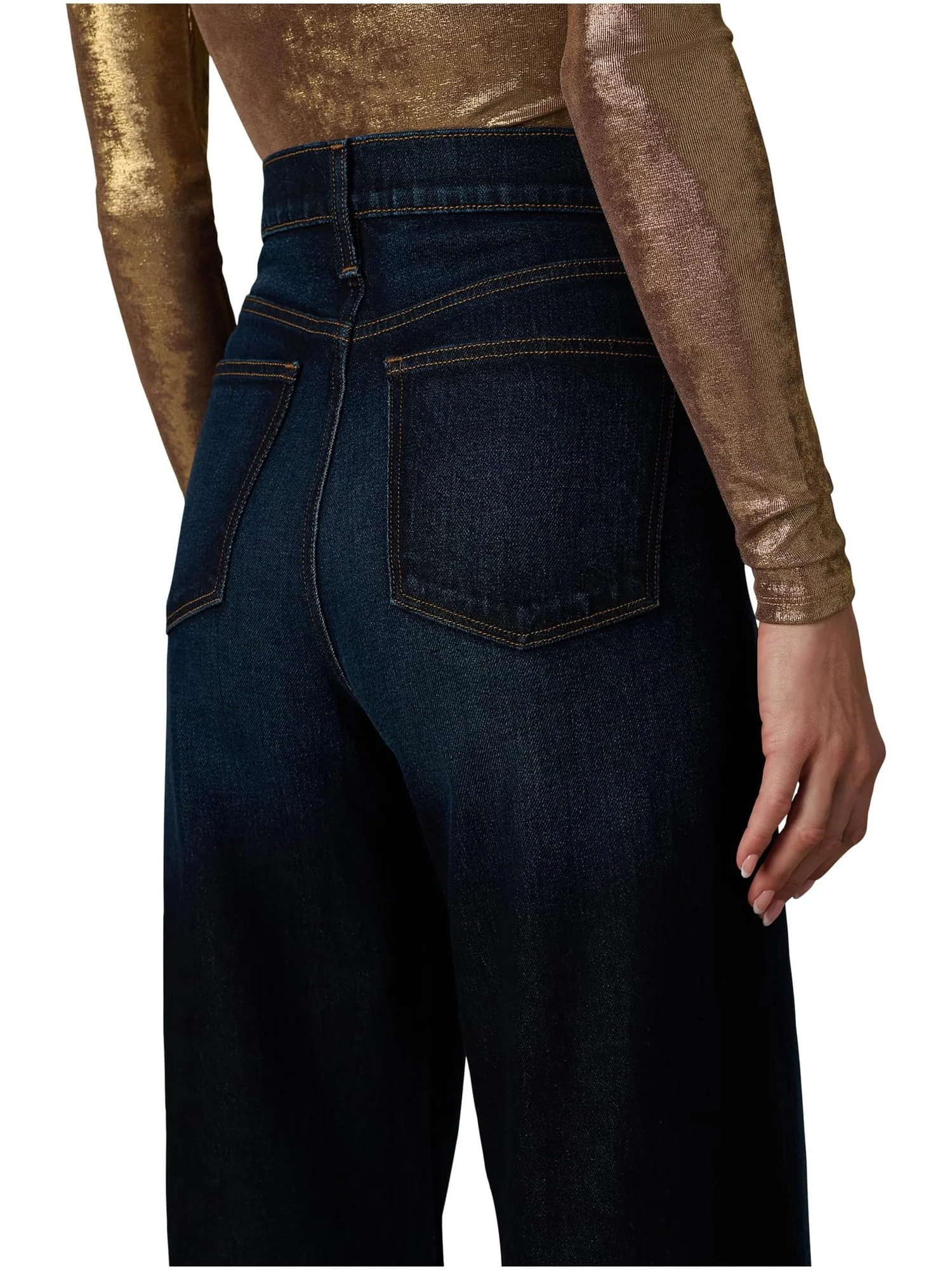 Джинсы Joe's Jeans Women's The Mia Wide Leg 32, Resolute — 4