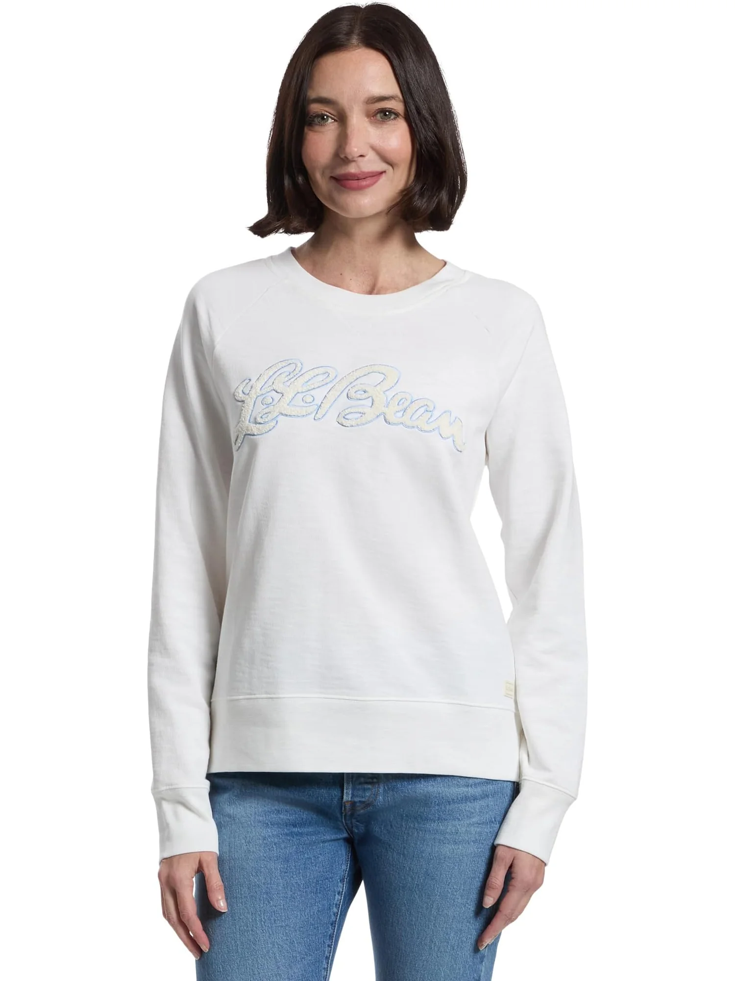Женская кофта Peaks Island Crewneck с логотипом L.L.Bean — 1