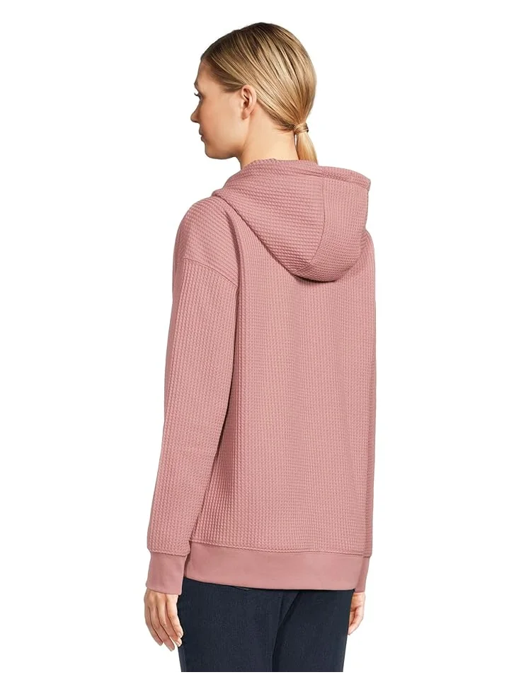 Женский худи L.L.Bean Birchwood Brushed Waffle Full Zip — 3