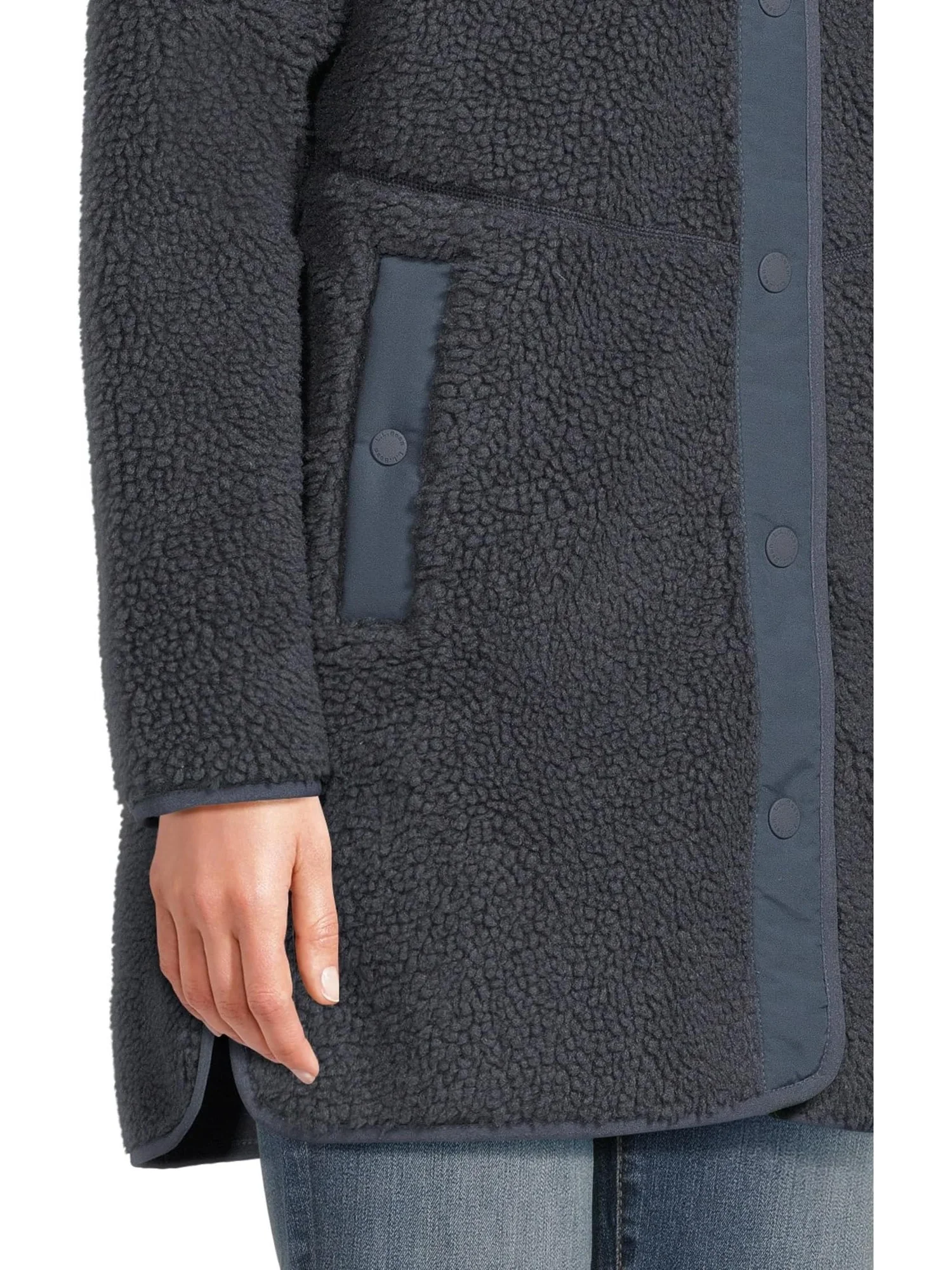 Женское пальто из шерпы L.L.Bean — 4