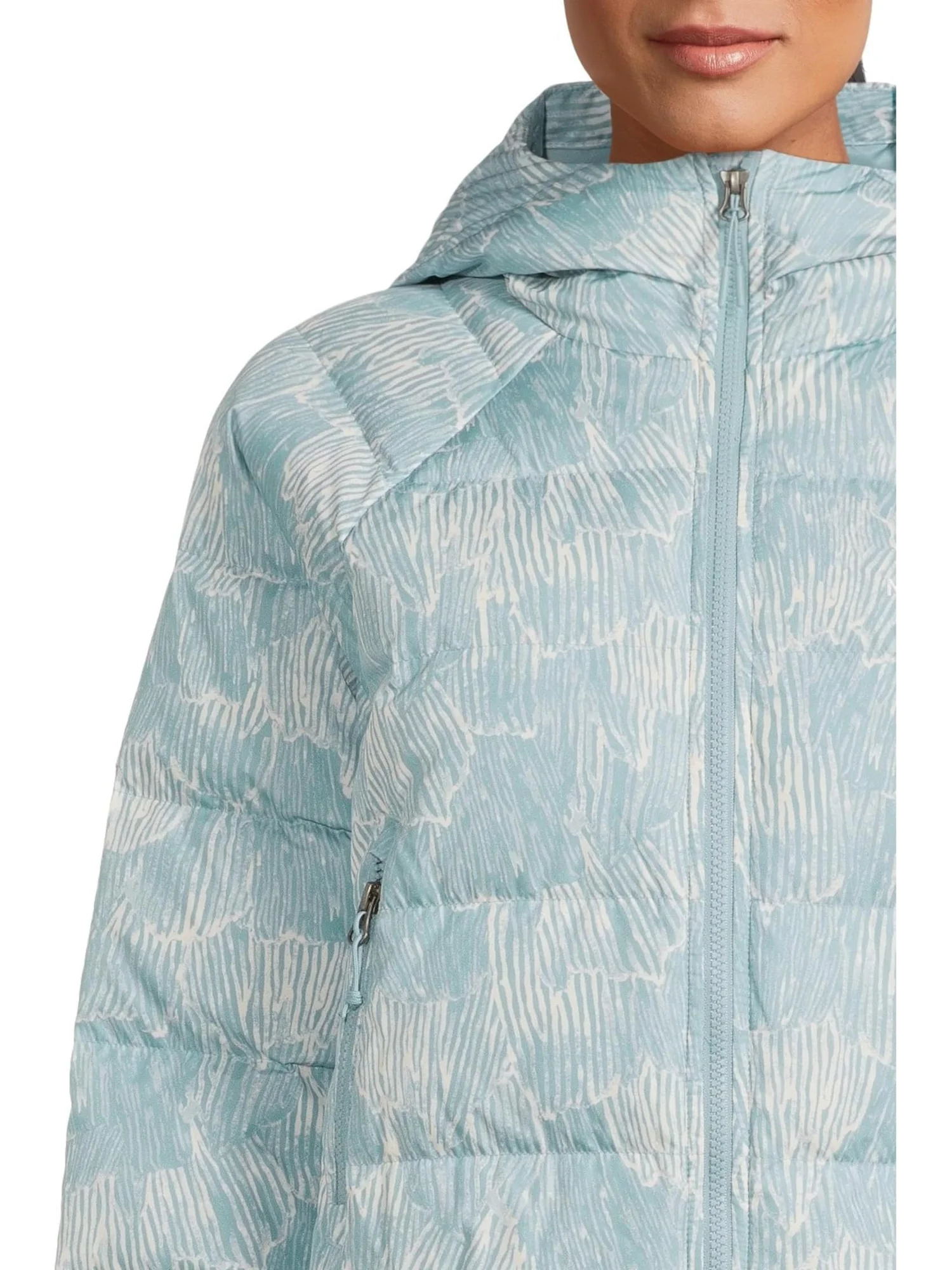 Женская толстовка с капюшоном Hydrenalite Down с принтом The North Face — 4