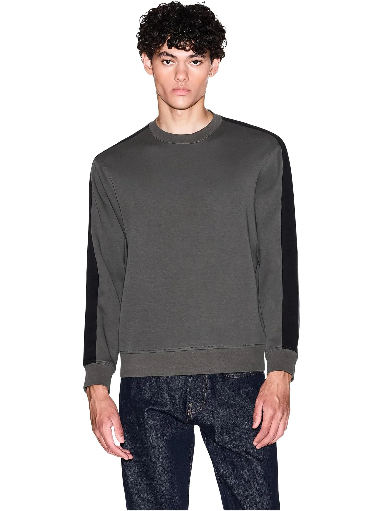 Женская толстовка с логотипом Tape Armani Exchange — 1