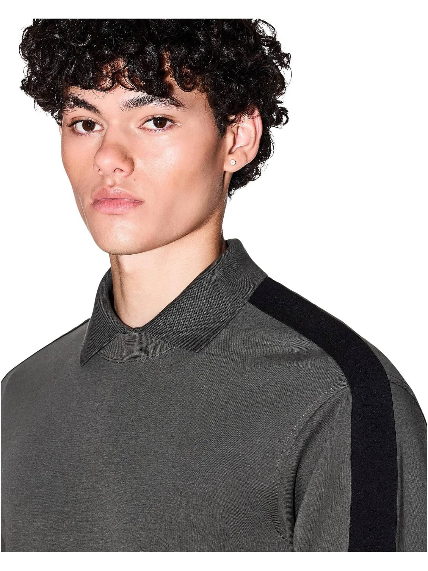 Женская толстовка с логотипом Tape Armani Exchange — 4