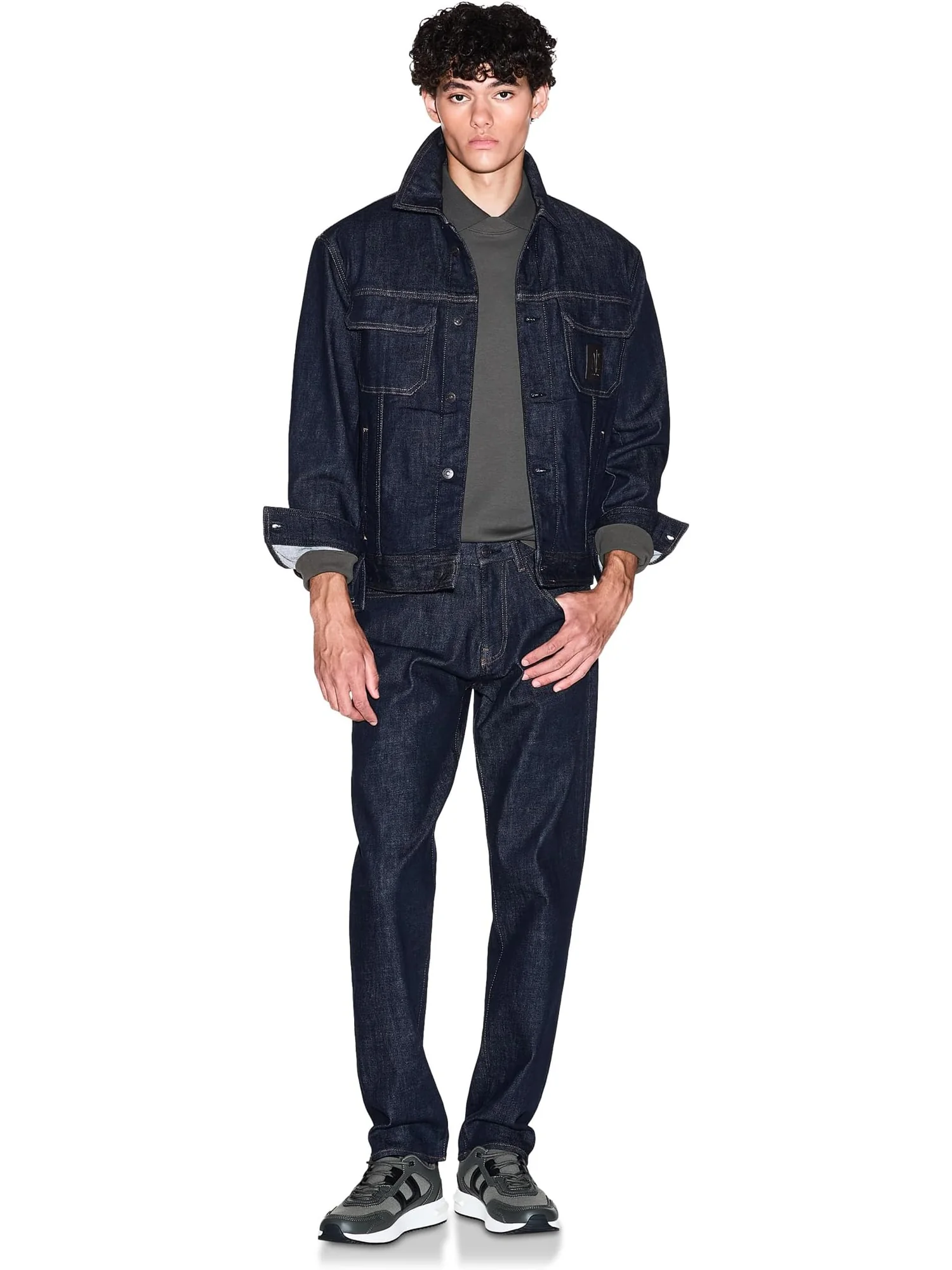 Женская толстовка с логотипом Tape Armani Exchange — 5