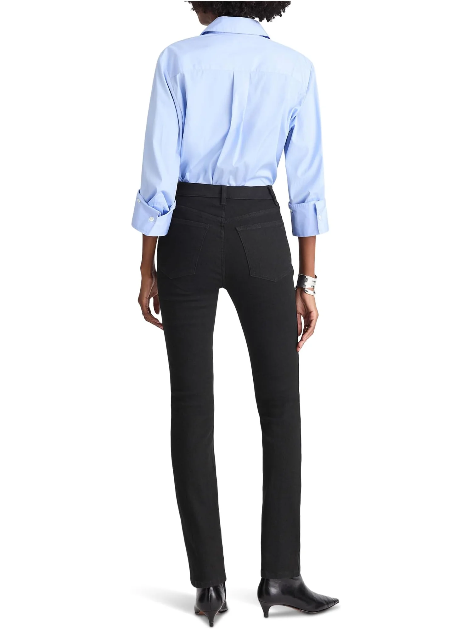 Джинсы Madewell Women's New Pencil In Black Frost — 2