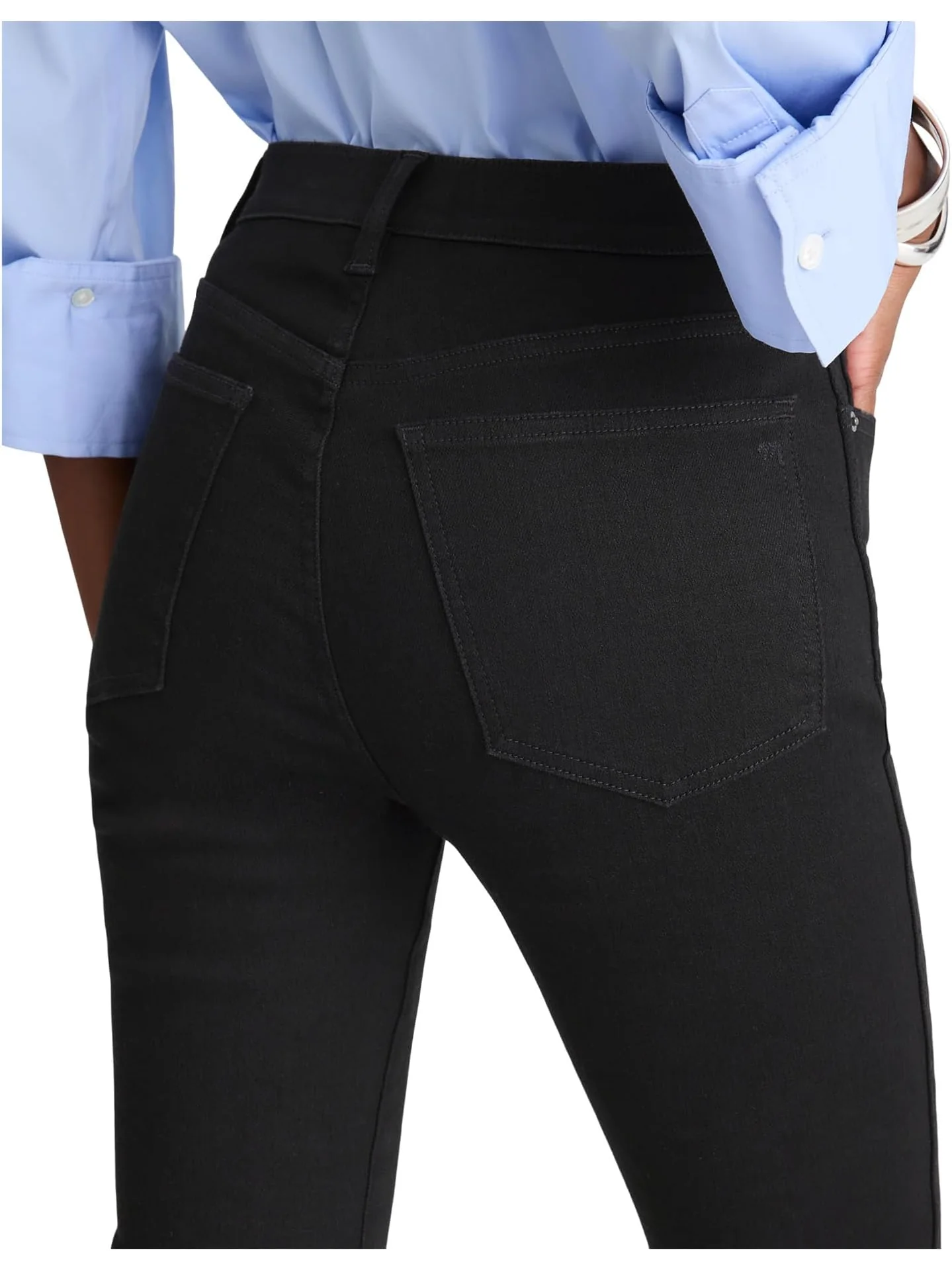 Джинсы Madewell Women's New Pencil In Black Frost — 3
