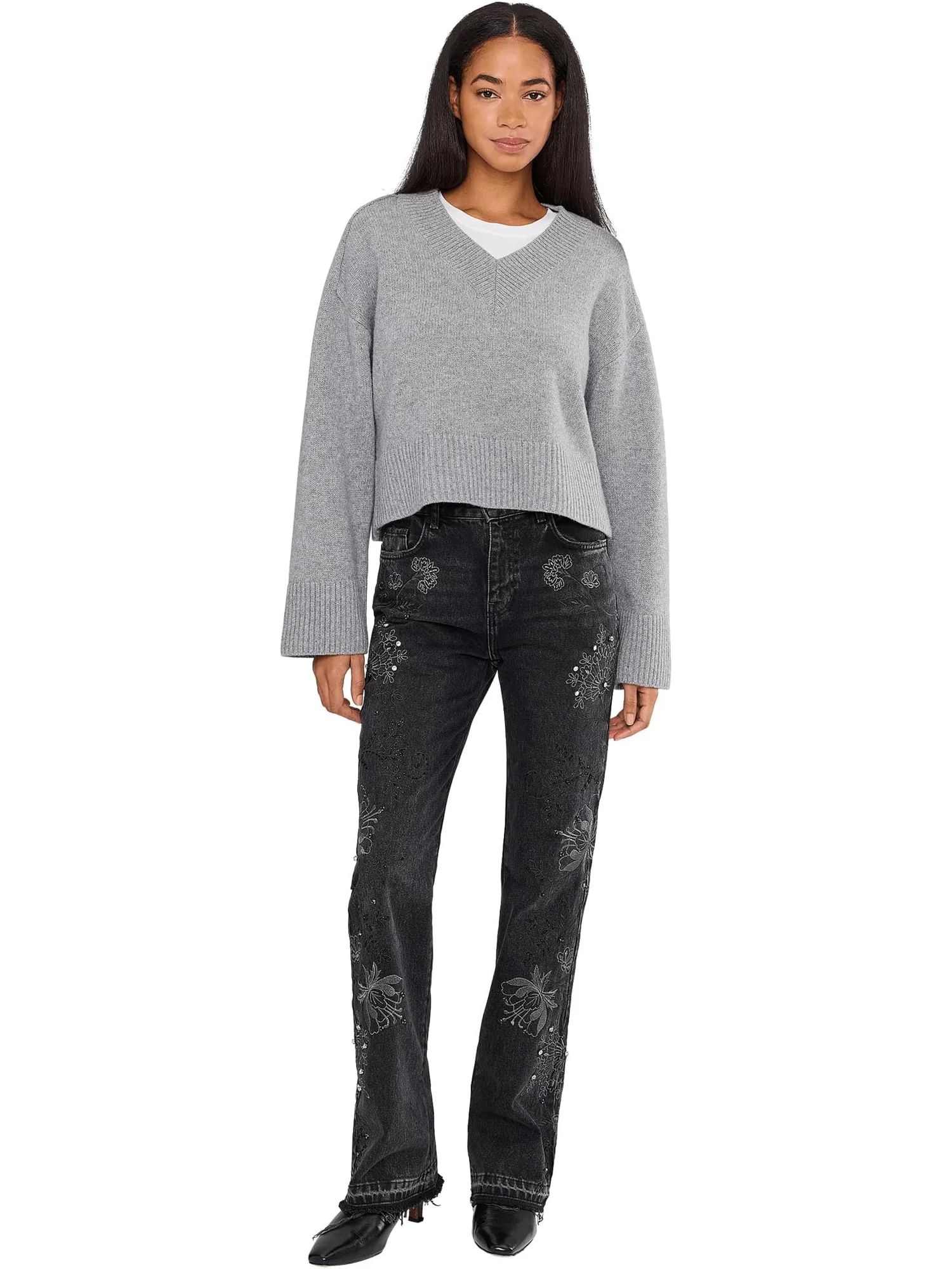 Брюки Free People Women's Irie Embellished — 2