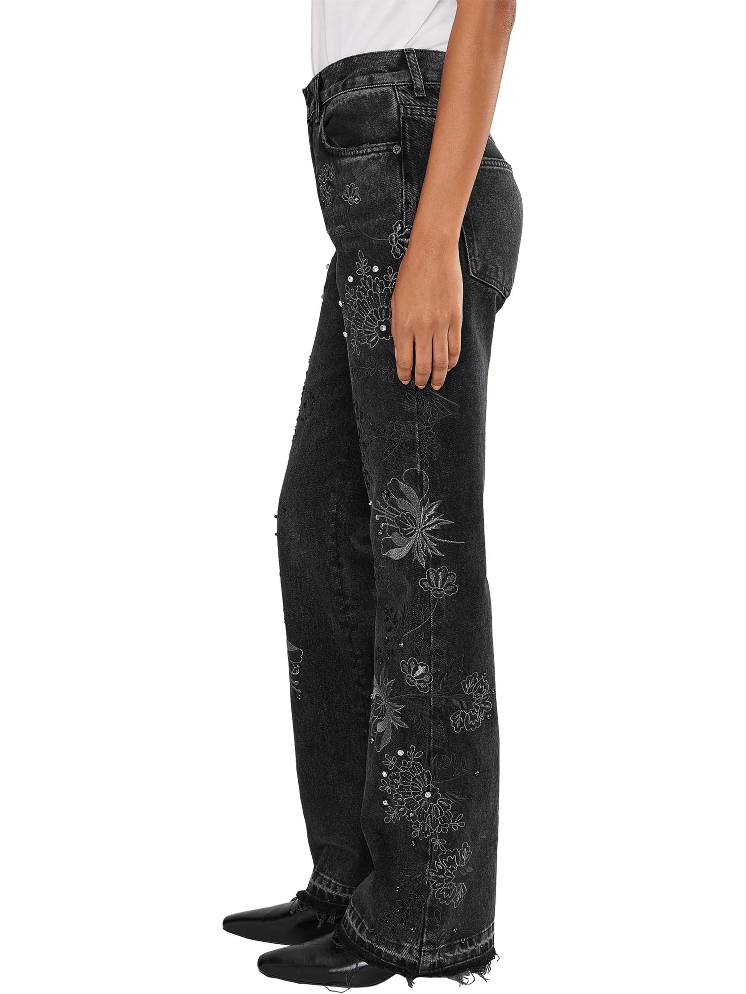 Брюки Free People Women's Irie Embellished — 3