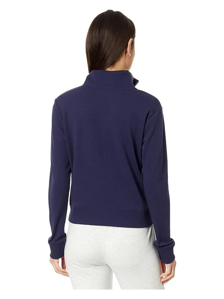 Куртка TravisMathew Cloud 1/2 Zip — изображение 2 из 4, темно-синий
