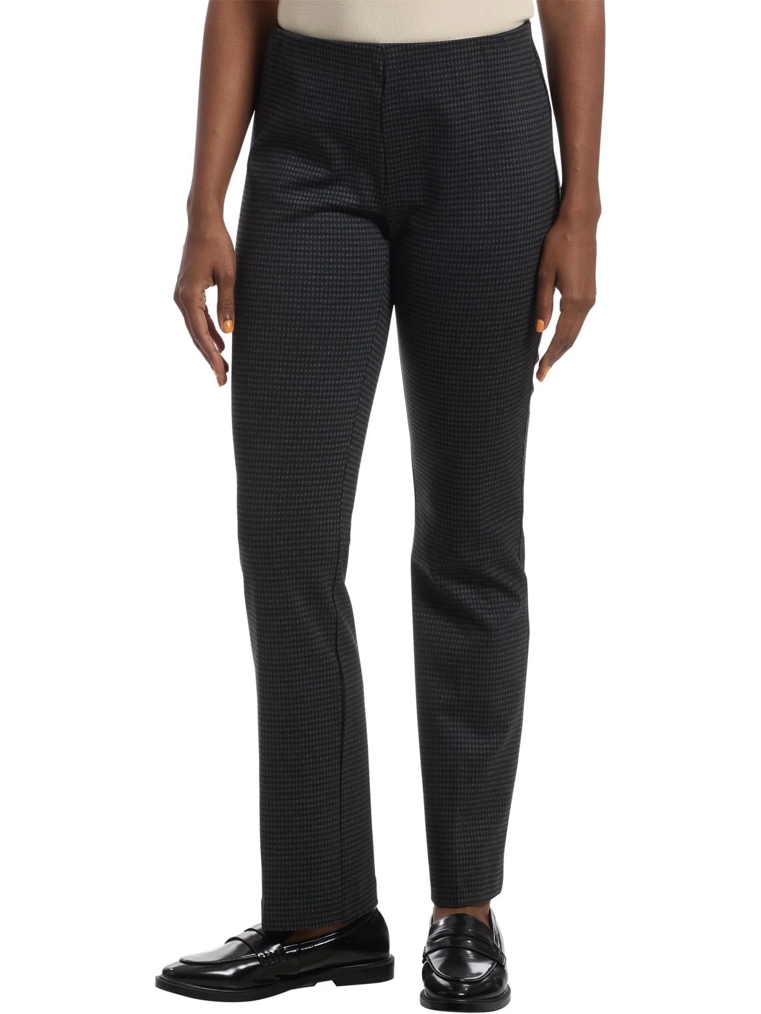Брюки Elliott Lauren Women's Houndstooth — черный