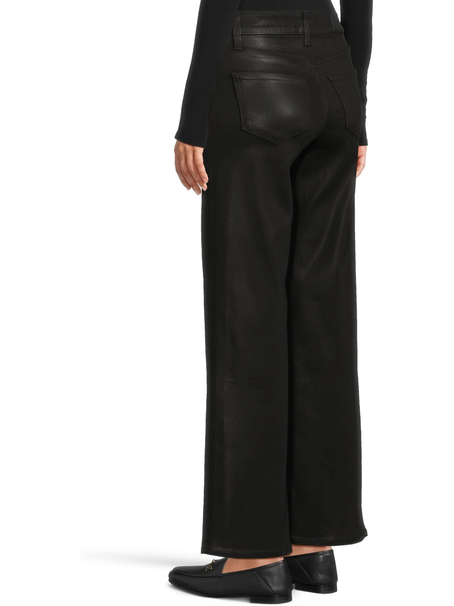 Джинсы Paige Women's Anessa 31 In Black Fog Luxe Coating — 3