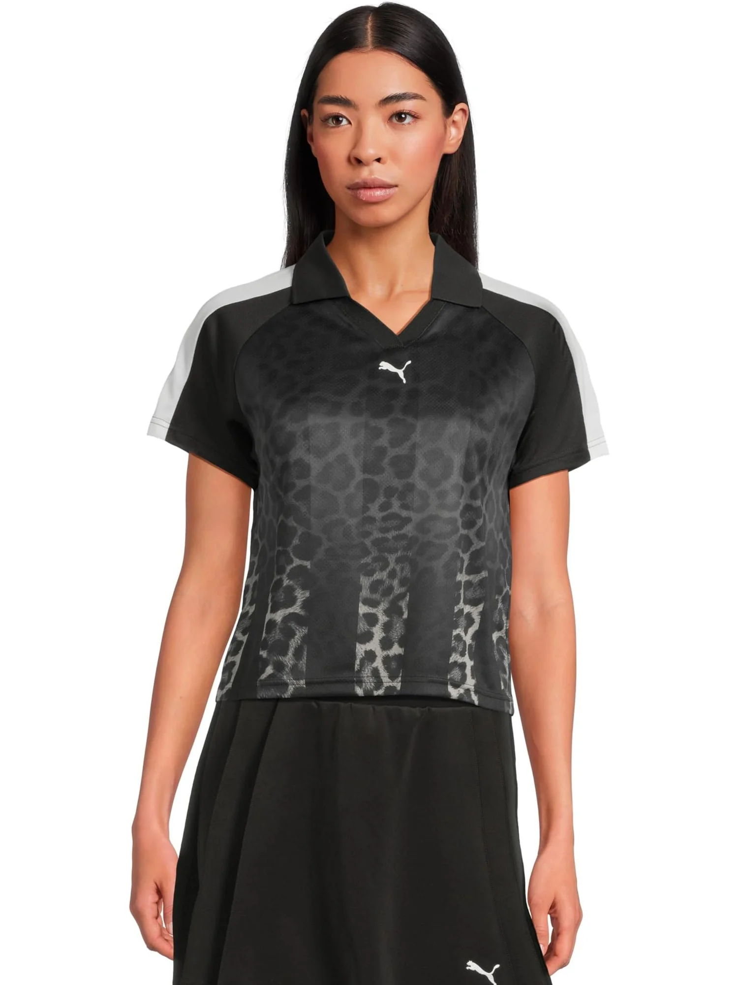 Женская футболка T7 Leo Luxe Relaxed PUMA — 1