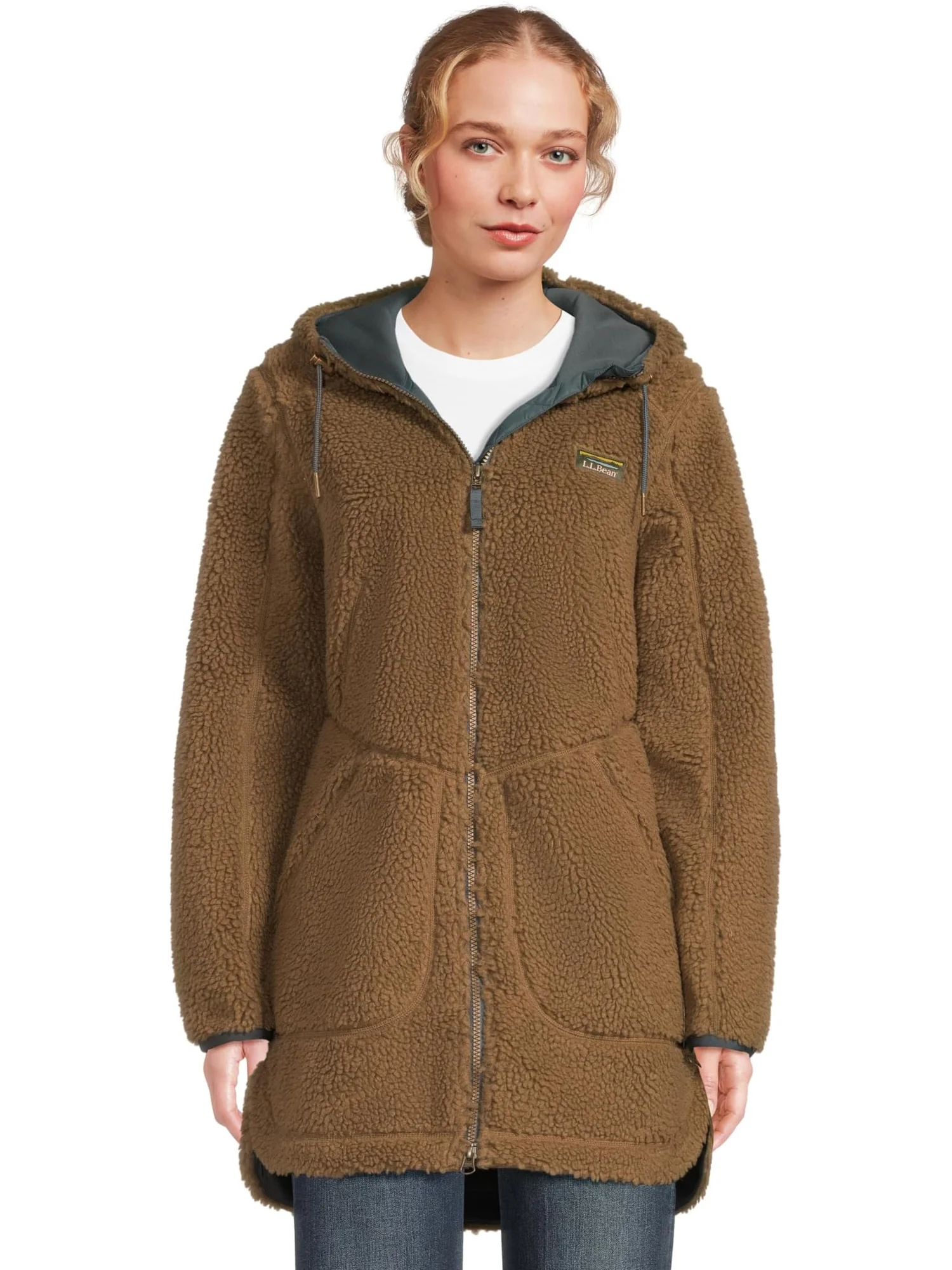 Женское флисовое пальто Mountain Pile L.L.Bean — 1