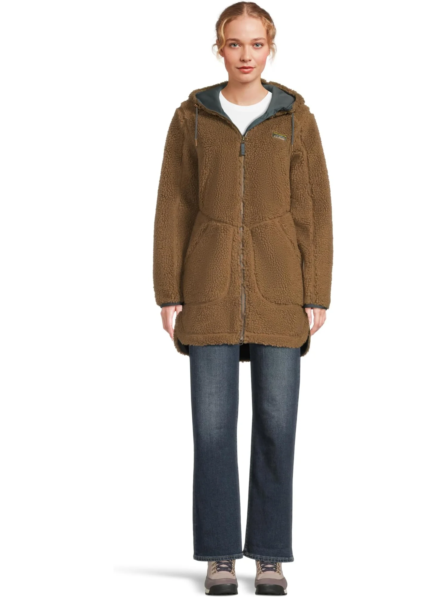 Женское флисовое пальто Mountain Pile L.L.Bean — 5
