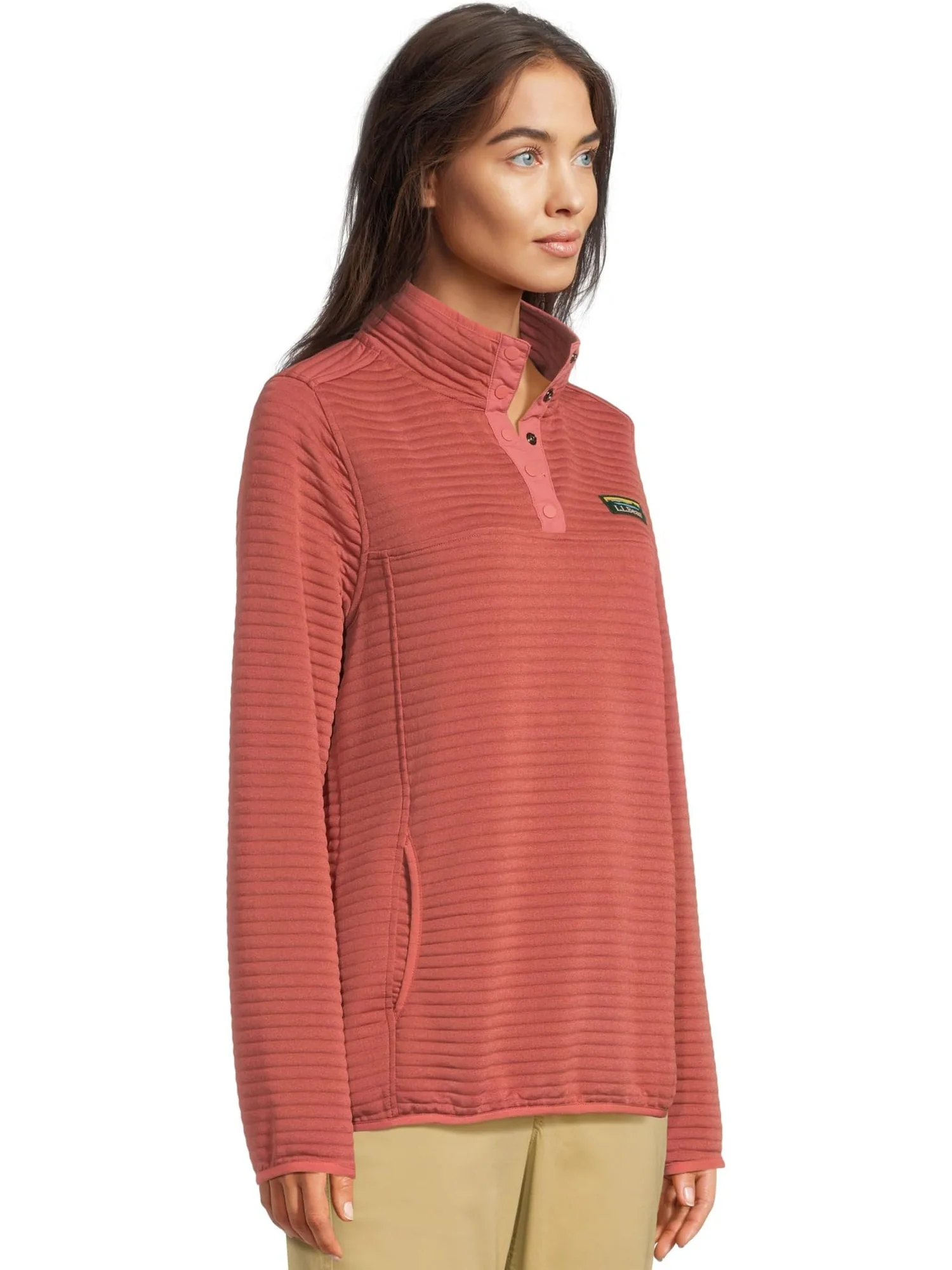 Женский трикотажный пуловер Airlight L.L.Bean — 2