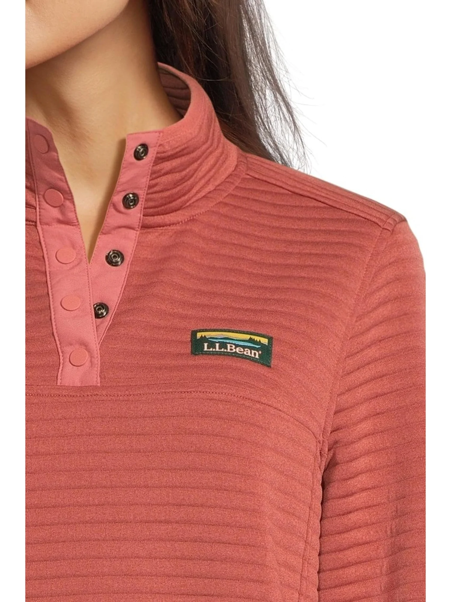 Женский трикотажный пуловер Airlight L.L.Bean — 4