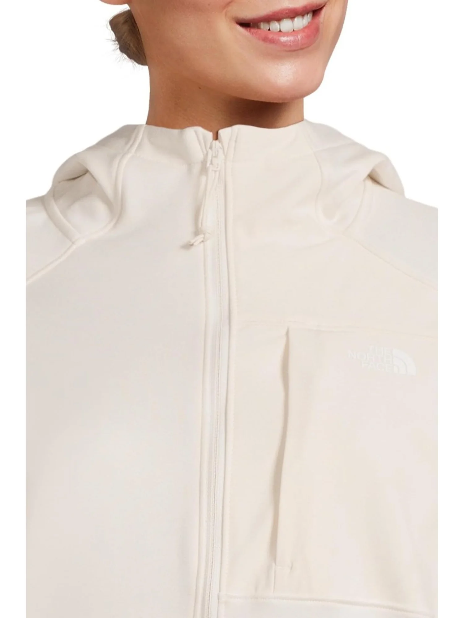 Худи The North Face TNF Performance Fleece Full Zip Hoodie — изображение 4 из 5, белый