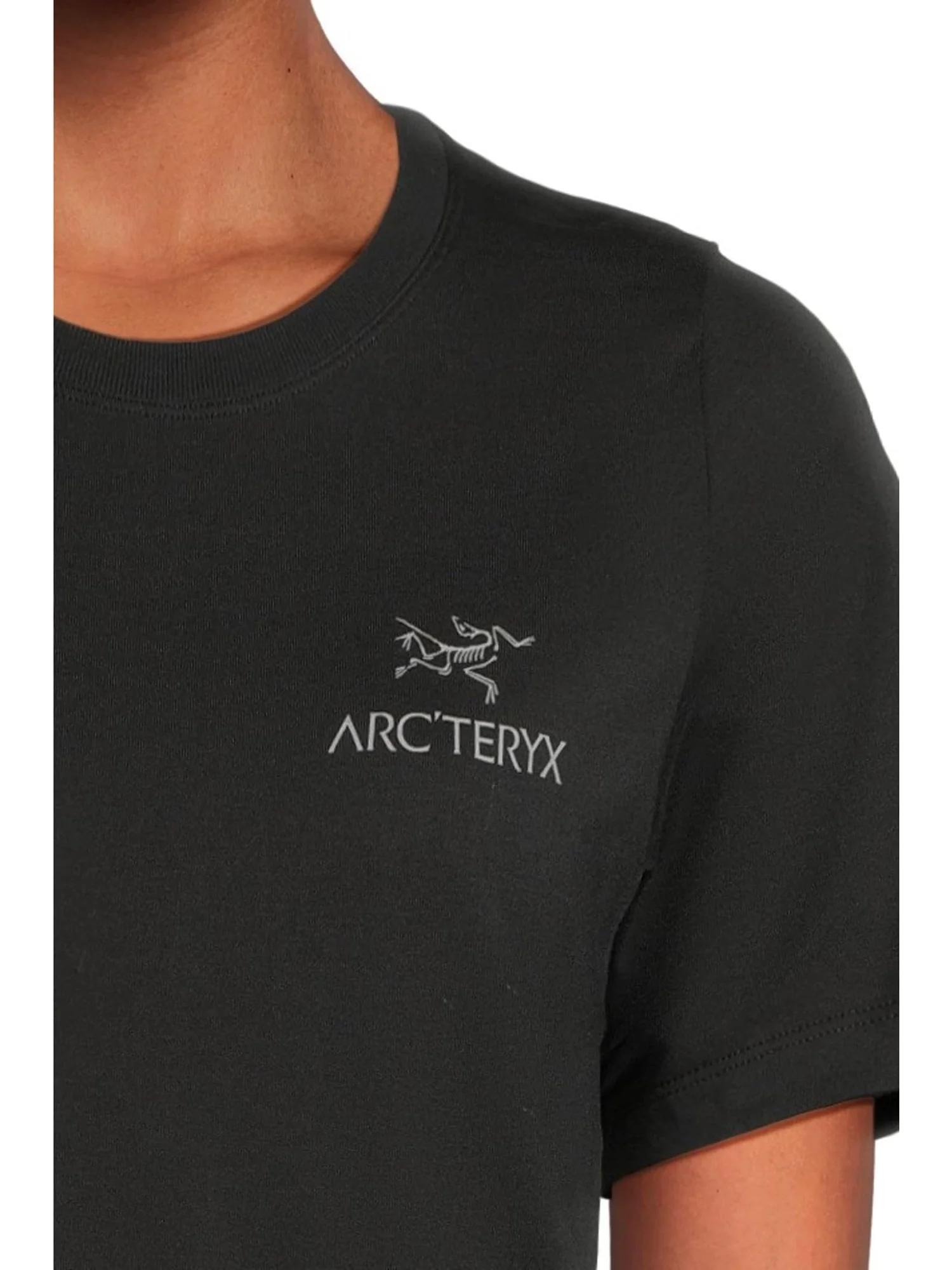 Женская хлопковая кофта Kragg SL с эмблемой и короткими рукавами Arc'teryx — 4